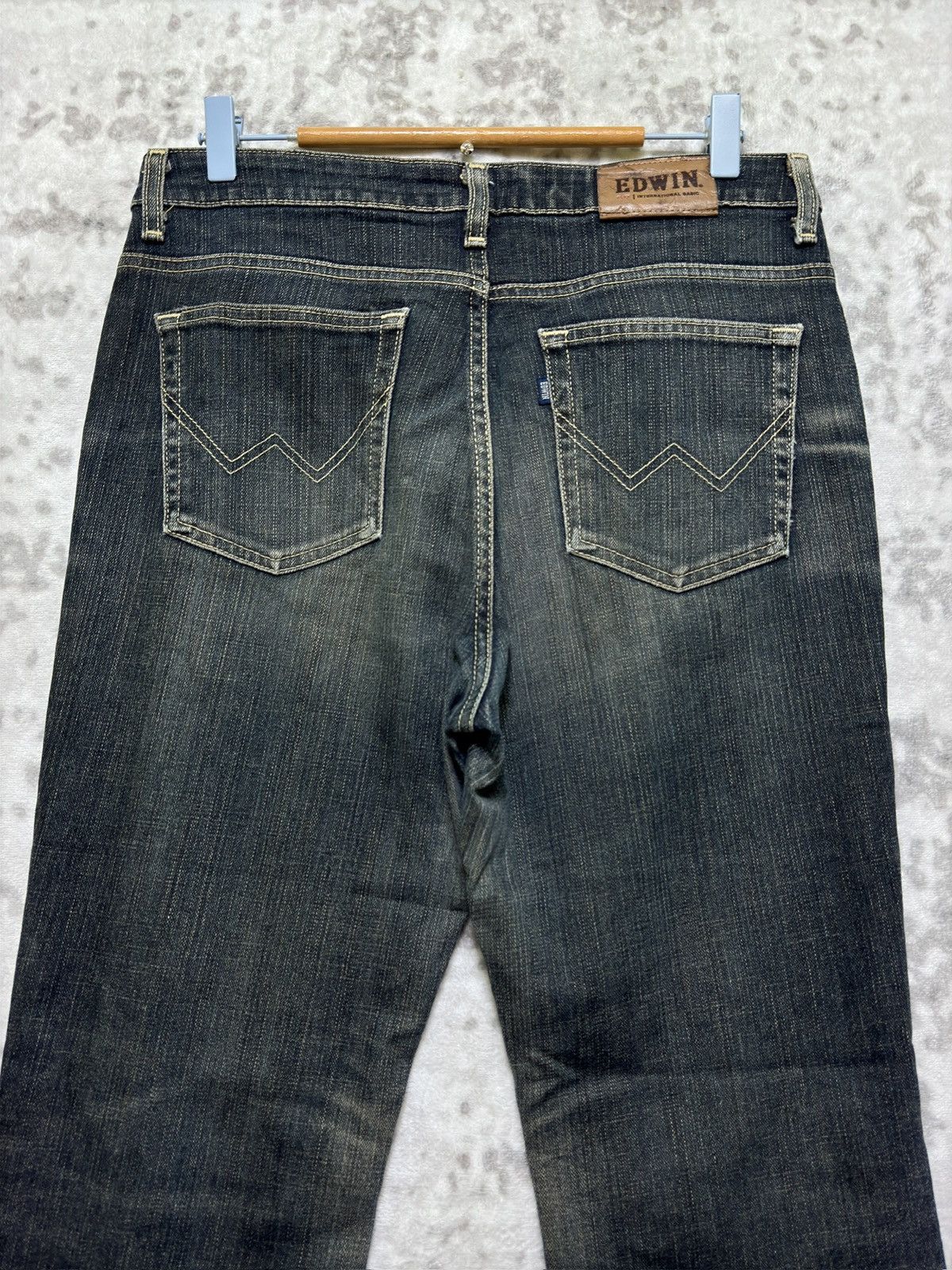 Edwin Vintage Miss Edwin Flex Flared Streetwear Archive Jeans Size US 31 - 8 Thumbnail