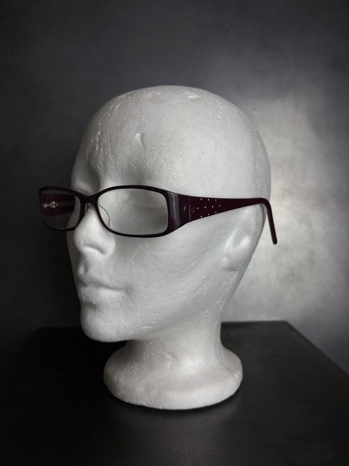 Escada × Vintage Vintage Esacada Glasses 2000s Eyeglasses Frames Strass Y2K Size ONE SIZE - 5 Thumbnail