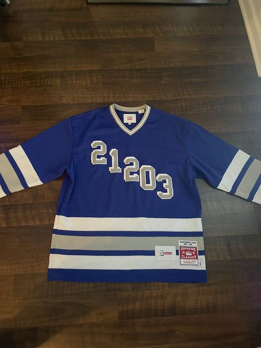 Supreme Supreme WTAPS Mitchell & Ness Hockey Jersey | Grailed