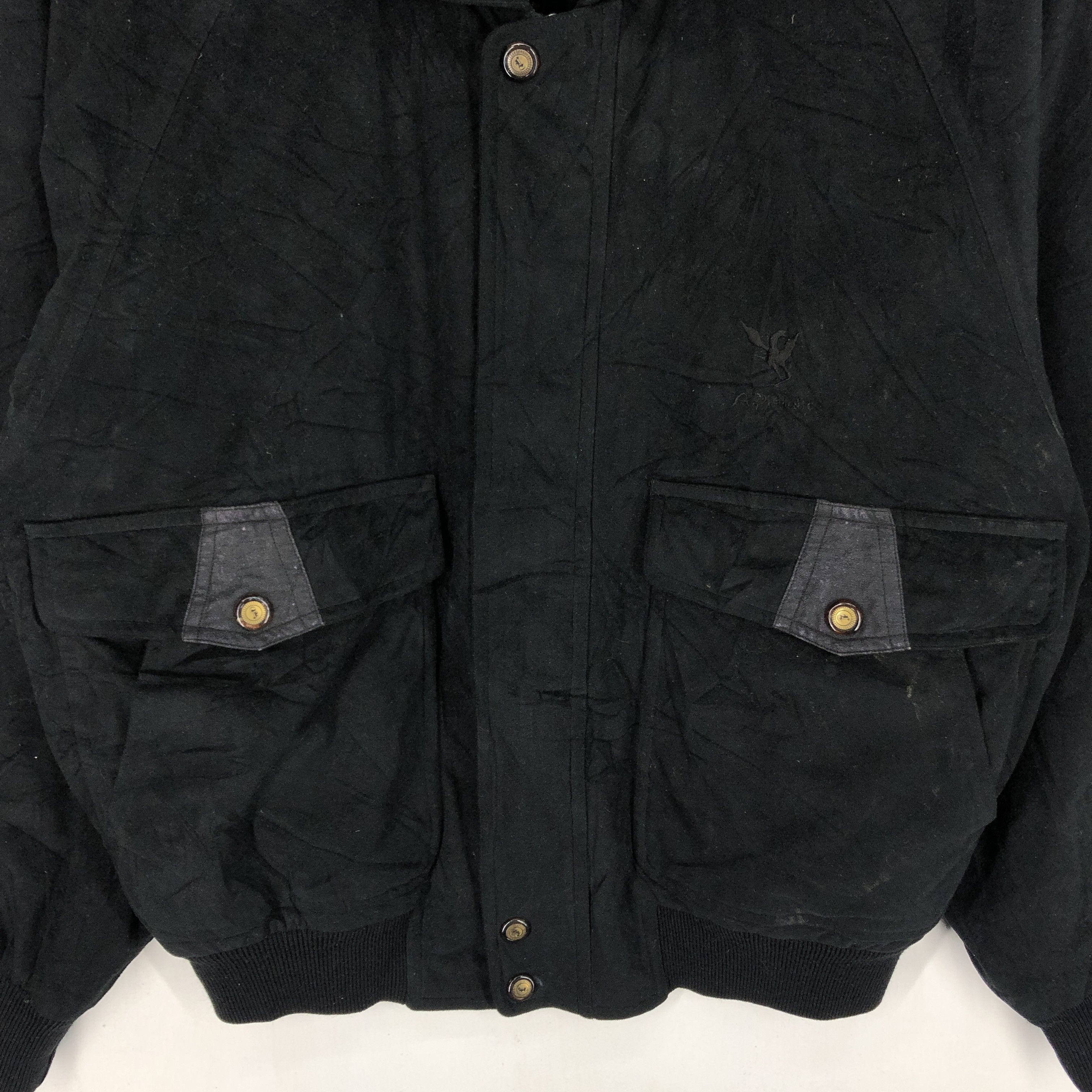 Other ATELIER RIE MONTE Bomber Jacket #2558-90 Size US M / EU 48-50 / 2 - 3 Thumbnail