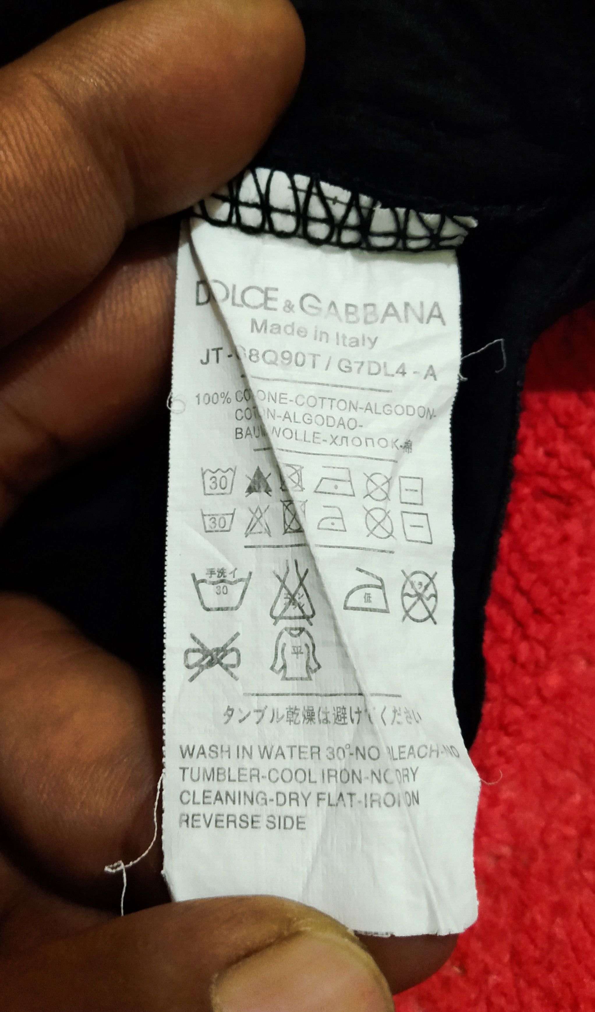 Dolce & Gabbana Dolce & Gabbana Gym Collection Collar Shiirt Size US XL / EU 56 / 4 - 8 Thumbnail
