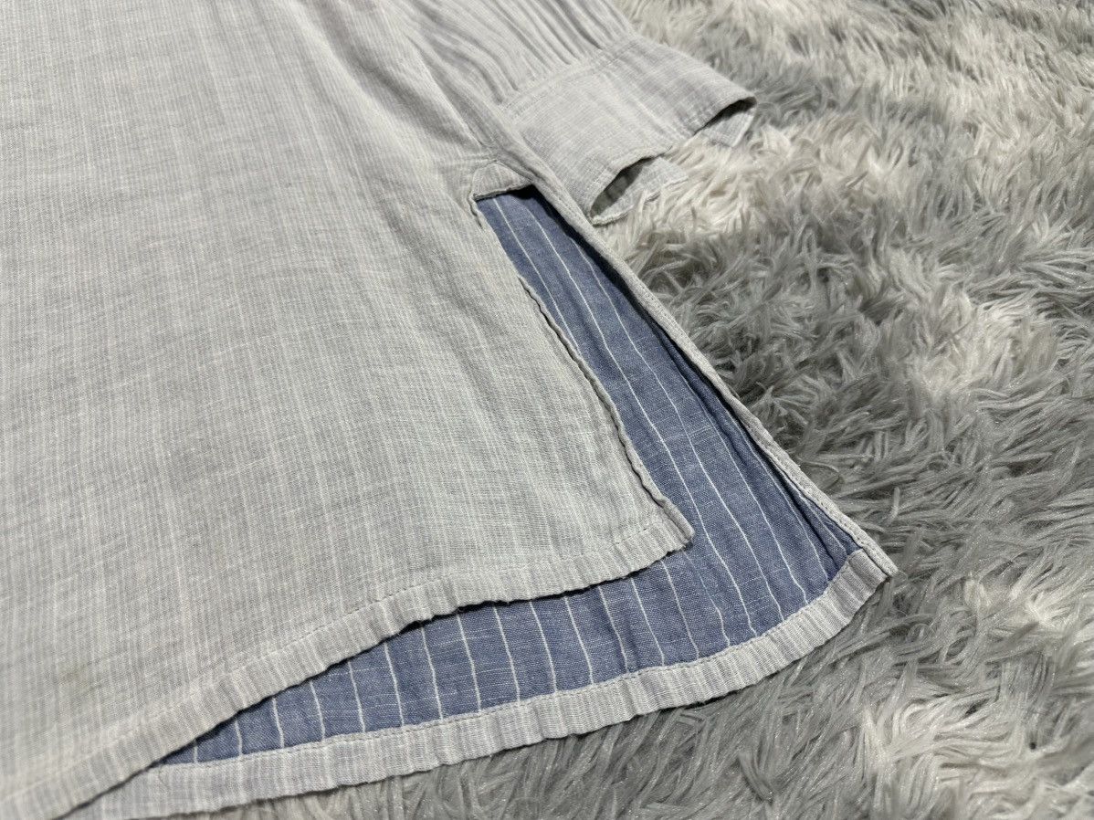 Issey Miyake 🔥Vintage Issey Miyake Plantation Half Button Over Shirt Size US XL / EU 56 / 4 - 5 Thumbnail