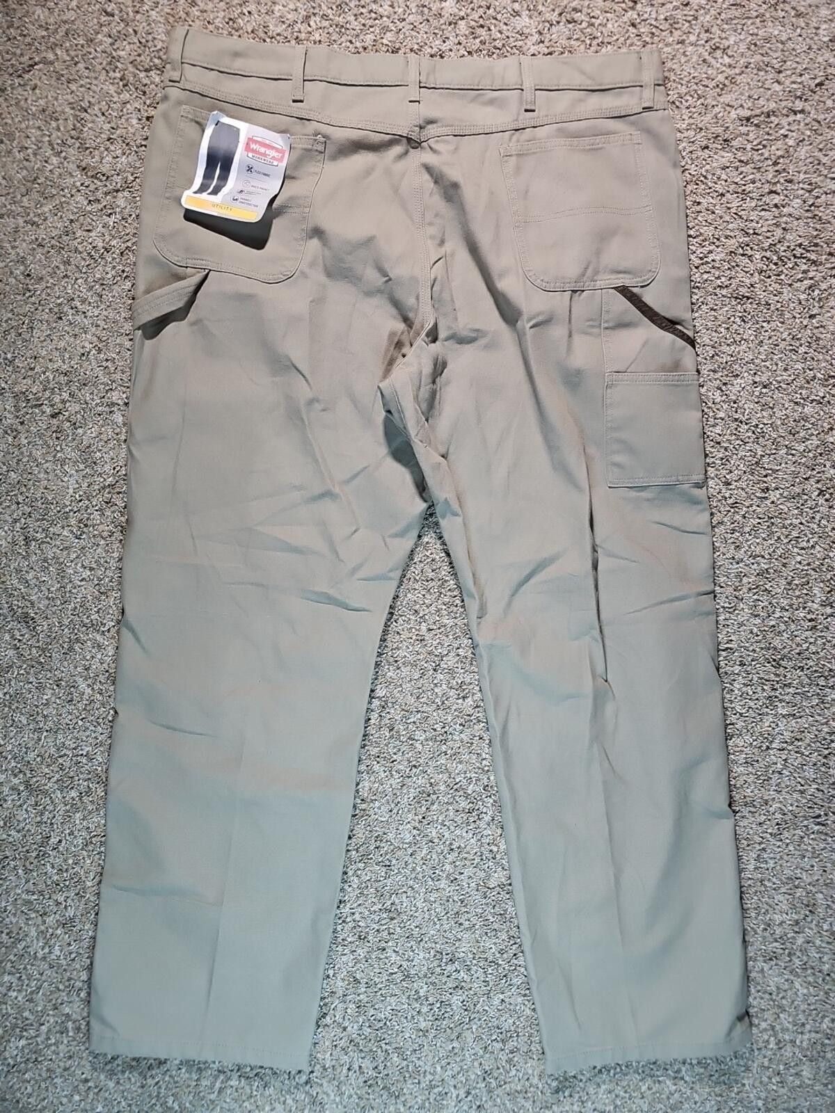 Wrangler Wrangler Workwear 44x32 Utility Relaxed Jeans NWT Size US 44 / EU 60 - 10 Thumbnail