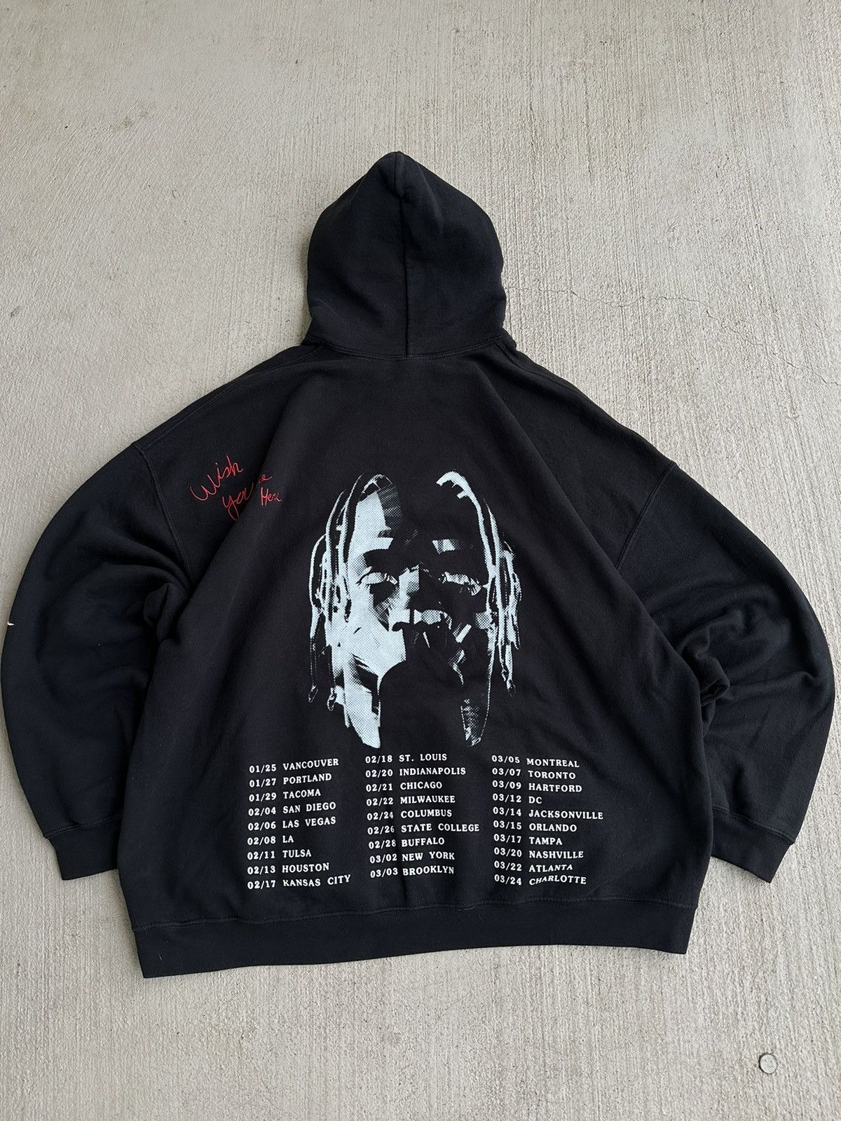 Astroworld hoodie grailed hot sale