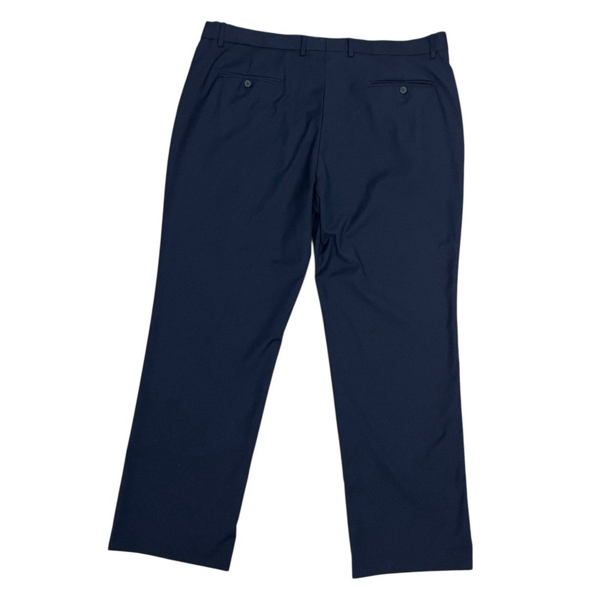 Other Kilburne & Finch Mens Navy Blue Pleated Dress Pants Size US 42 / EU 58 - 4 Thumbnail