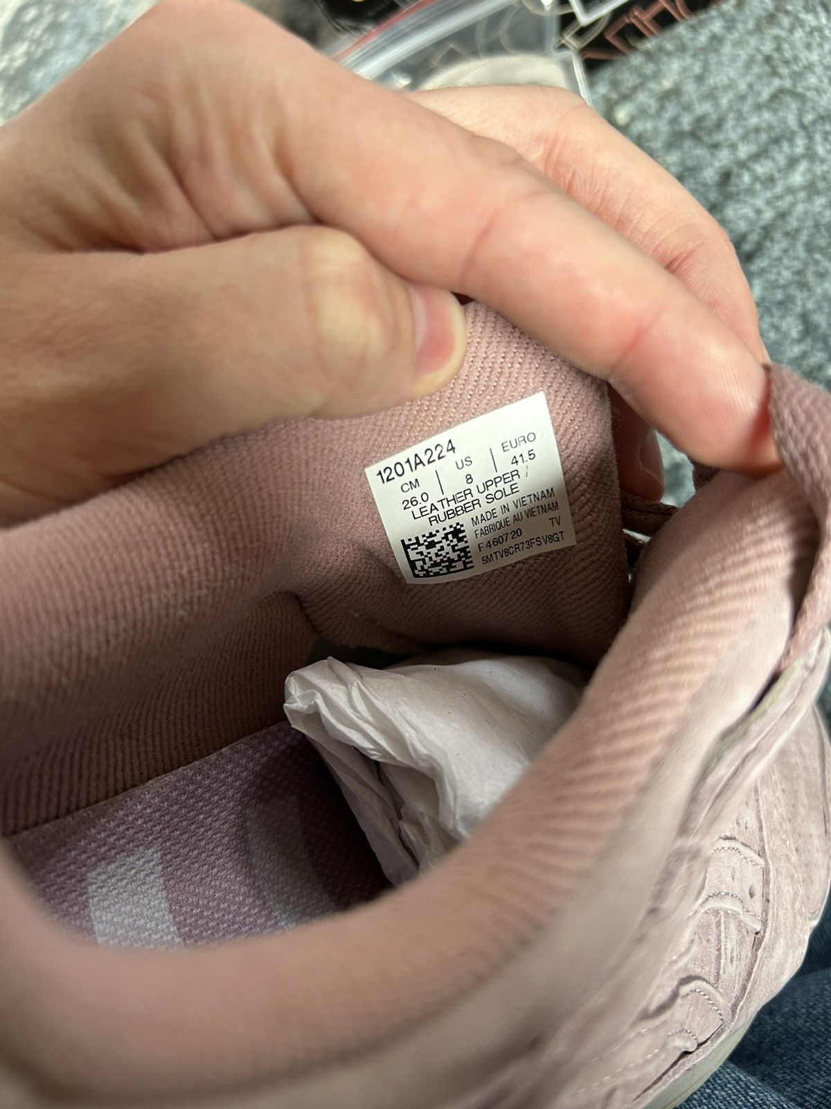 Asics × Kith × Ronnie Fieg 1201A224-251 FW20 GEL LYTE iii “THE PALETTE” DUSTY QUARTZ Size US 8 / EU 41 - 9 Thumbnail
