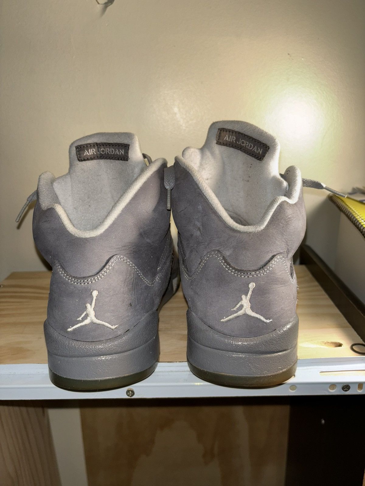 Jordan Brand Jordan 5 Wolf Grey Size US 9.5 / EU 42-43 - 15 Thumbnail