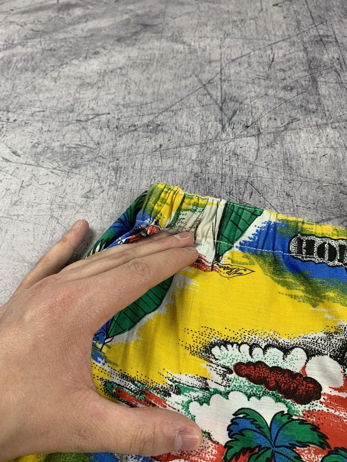 Vintage Vintage Hawaiian Surf Shorts Baggy 90’s Size US 36 / EU 52 - 6 Thumbnail