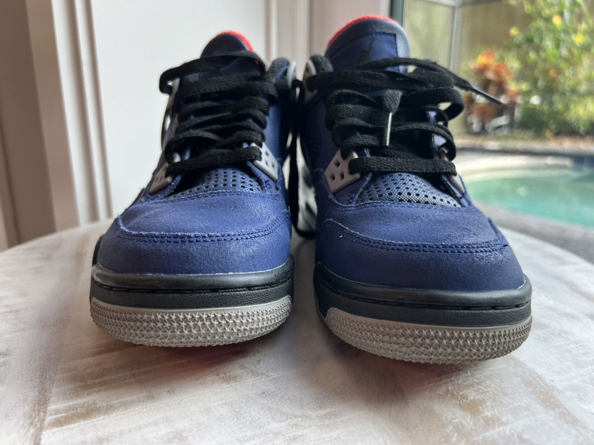 Jordan Brand × Nike Nike Air Jordan 4 Winter Loyal Blue size 7 Size US 7 / EU 40 - 3 Thumbnail