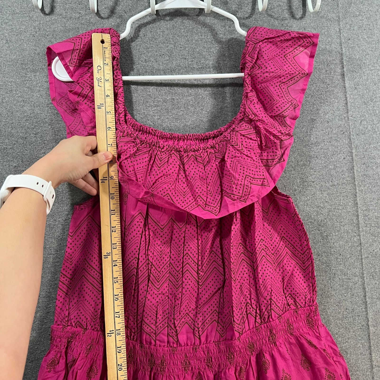 Other Destination 365 Regular Printed Off-the-Shoulder Dress Hot Size M / US 6-8 / IT 42-44 - 9 Thumbnail