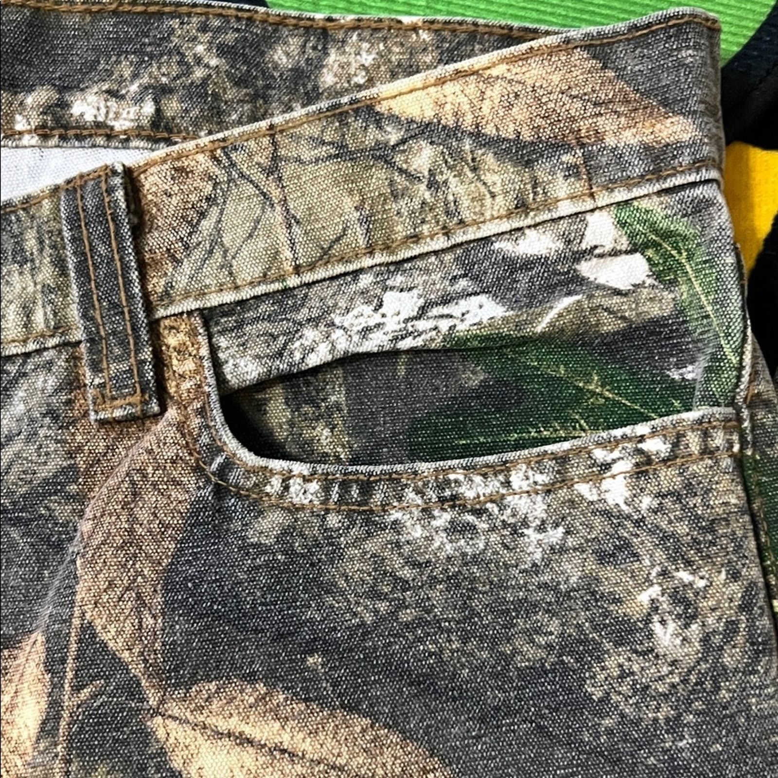 Lost hills Lost Hills Camo Relaxed Fit Men's Jeans Size US 34 / EU 50 - 3 Thumbnail