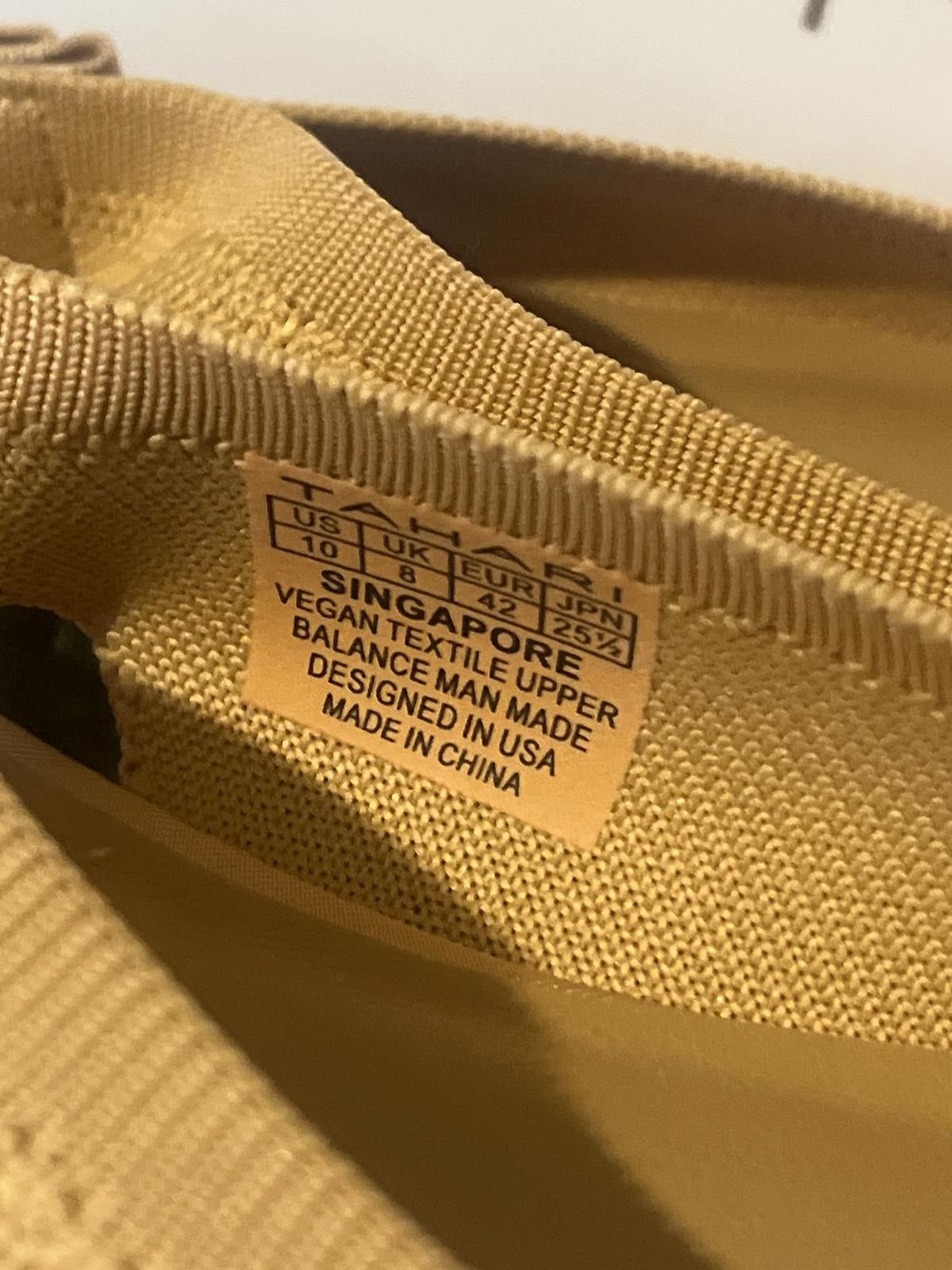 Elie Tahari Tahari Beige Vegan Textile Slingback Flats, Size 10 Size US 10 / IT 40 - 3 Thumbnail