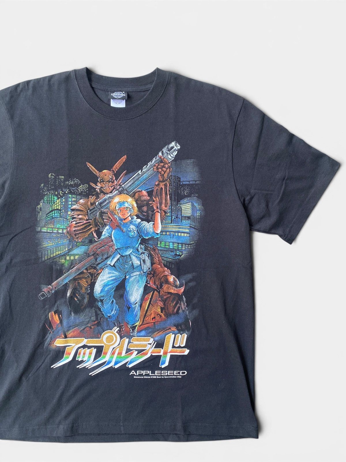 Japanese Brand Rare Appleseed Mecha Waifu Anime Tee XL Tshirt Size US XL / EU 56 / 4 - 2 Thumbnail