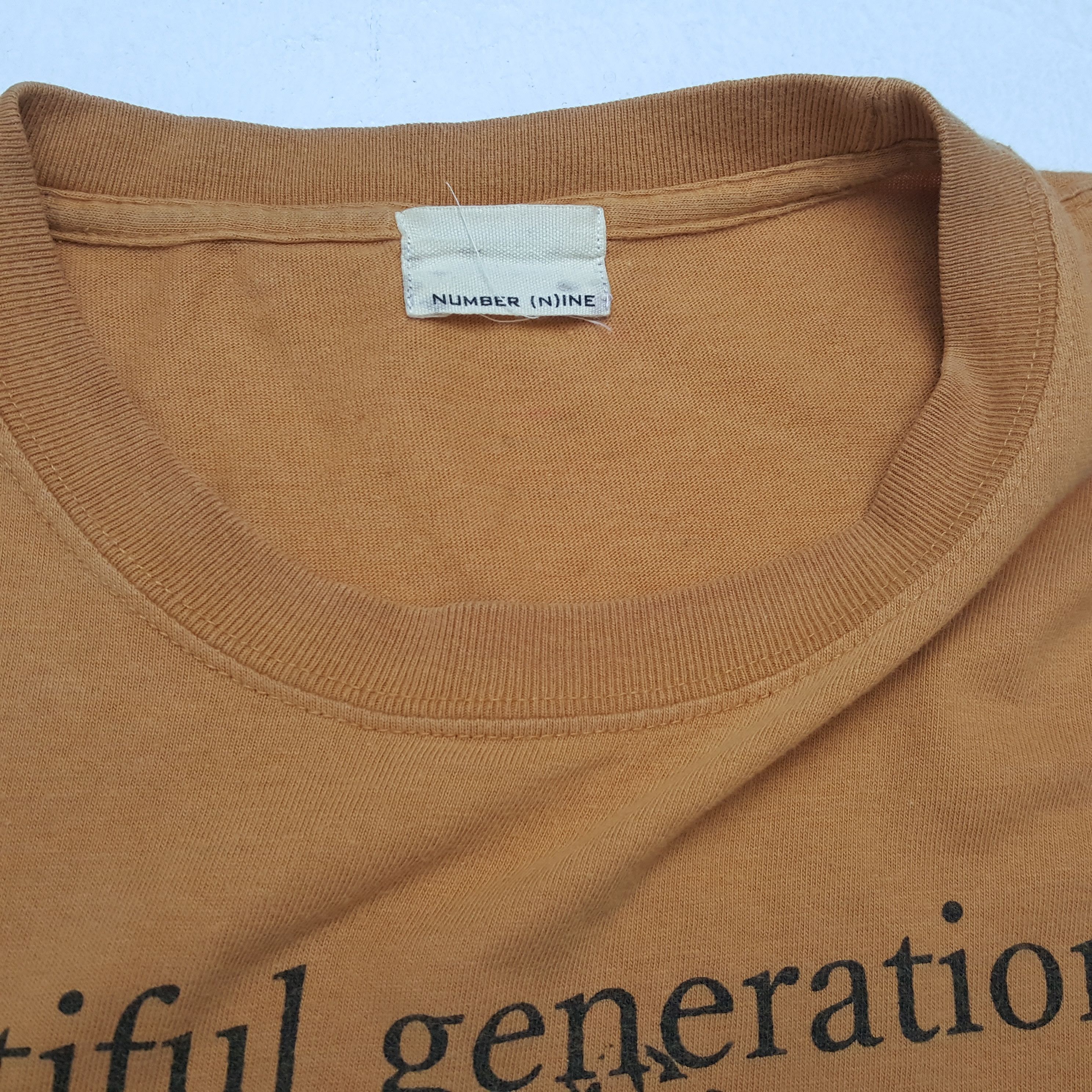 Japanese Brand × Number (N)ine × Vintage Vintage NUMBER (N)INE Japanese Brand T-Shirts Size US L / EU 52-54 / 3 - 8 Thumbnail