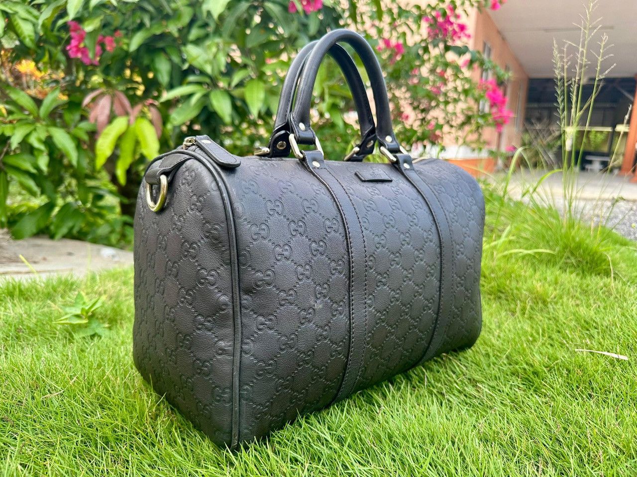 Gucci Authentic Gucci Guccisima Leather Medium Joy Boston Bag Size ONE SIZE - 3 Thumbnail