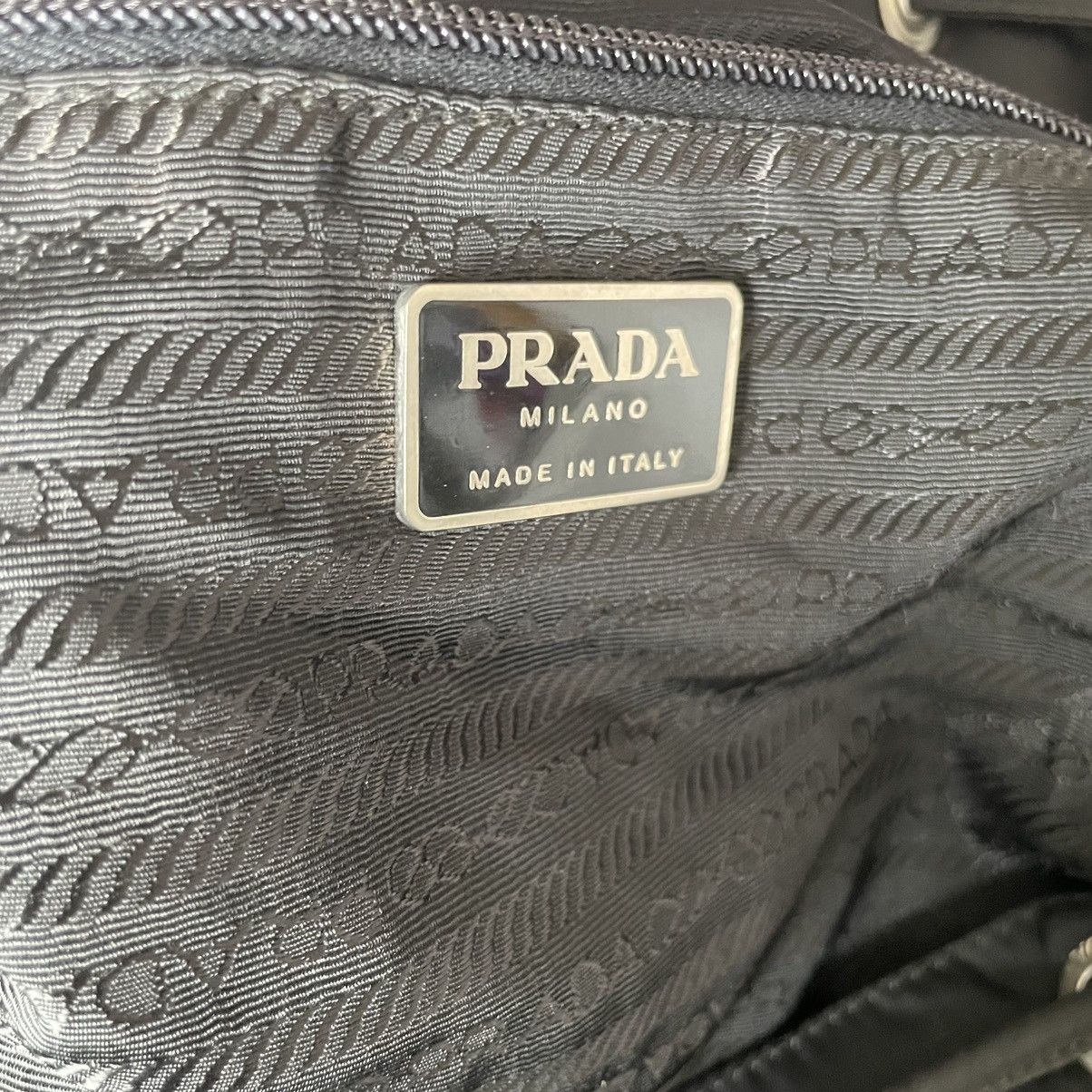 Prada Prada nylon ruck sack in black Size ONE SIZE - 7 Thumbnail