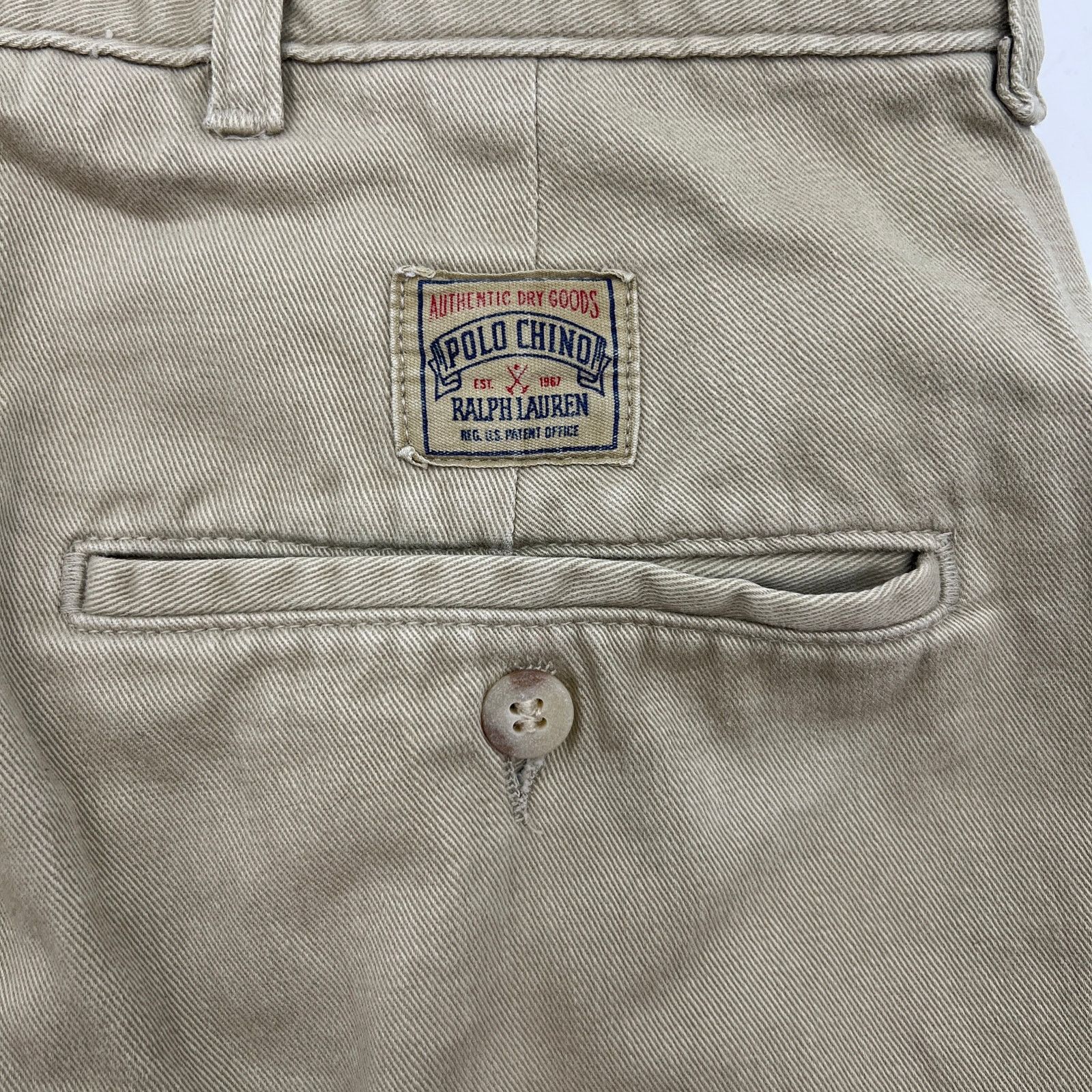Polo Ralph Lauren Vintage Polo Ralph Lauren Cotton Polo Chino Pants Khaki Size US 34 / EU 50 - 7 Thumbnail