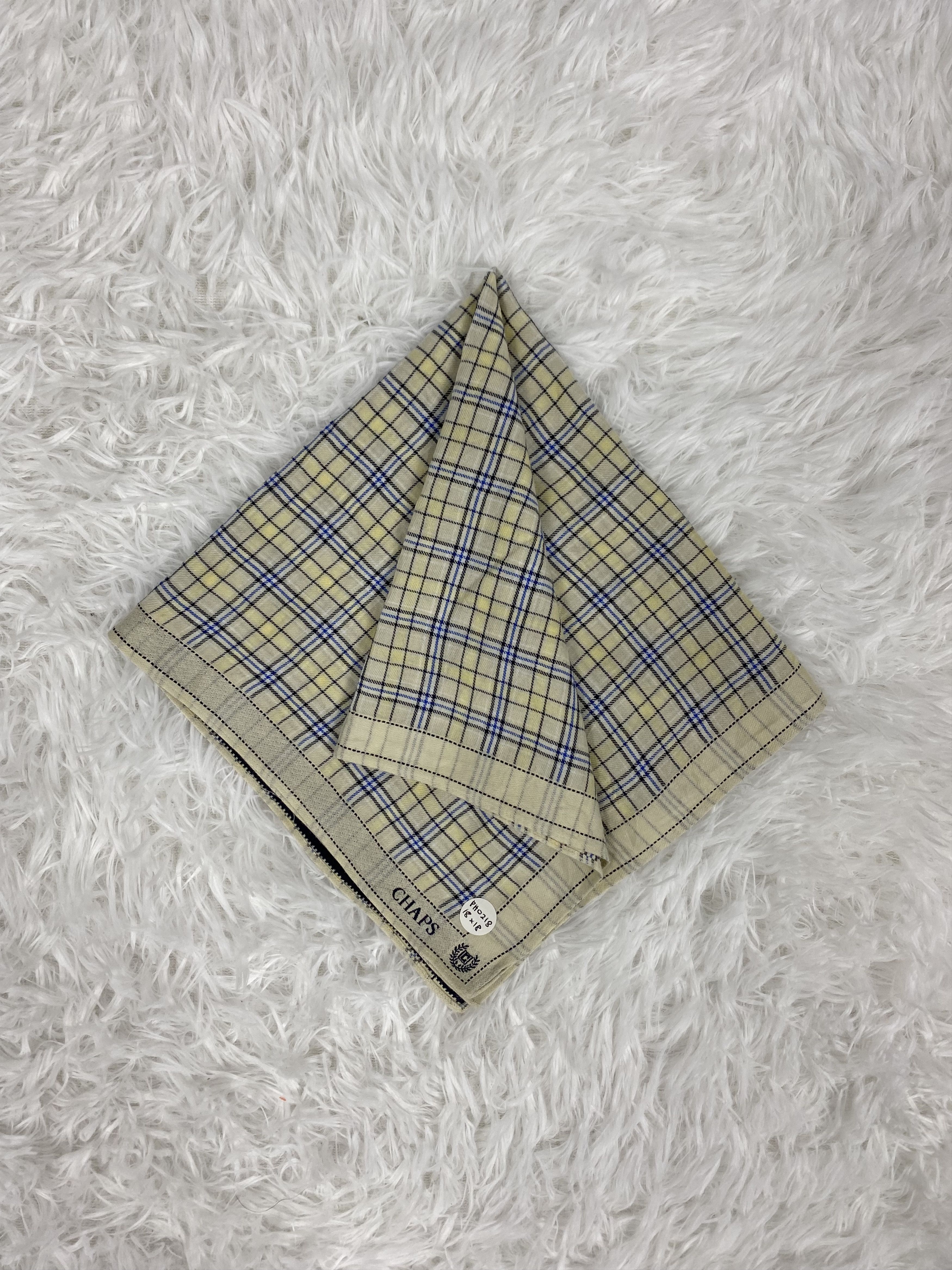 Chaps × Ralph Lauren × Vintage Vintage Chaps Ralph Lauren Handkerchief Neckerchief PH0218 Size ONE SIZE - 1 Thumbnail