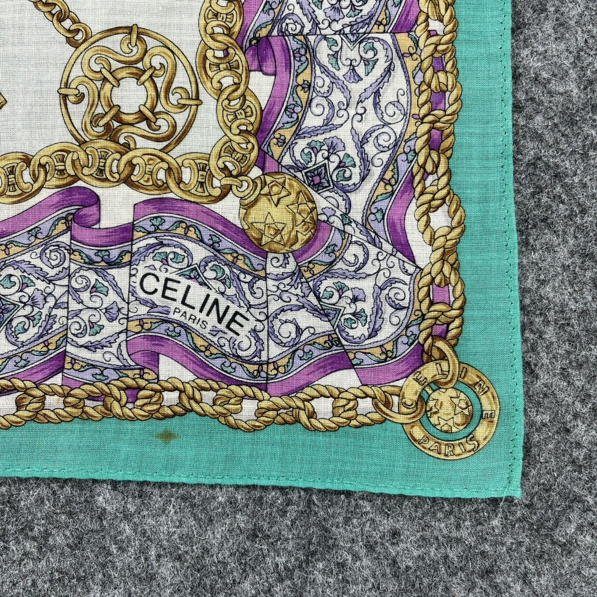 Celine Celine Handkerchief / Bandana / Neckerchief B701 Size ONE SIZE - 2 Thumbnail