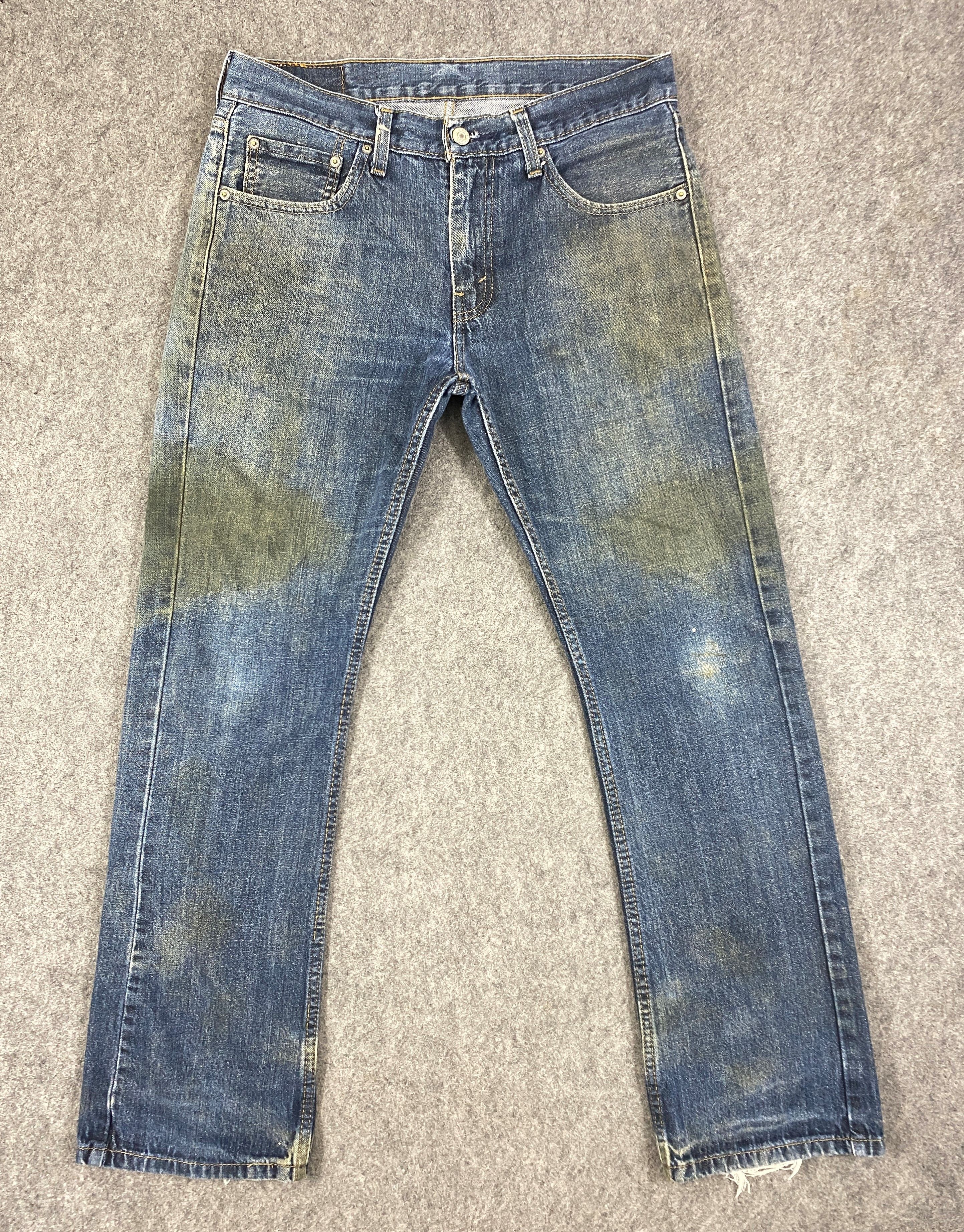 Levi's Dirty Blue Vintage Levis 527 Flare Jeans 33x29.5 - JN3201 Size US 33 - 1 Thumbnail