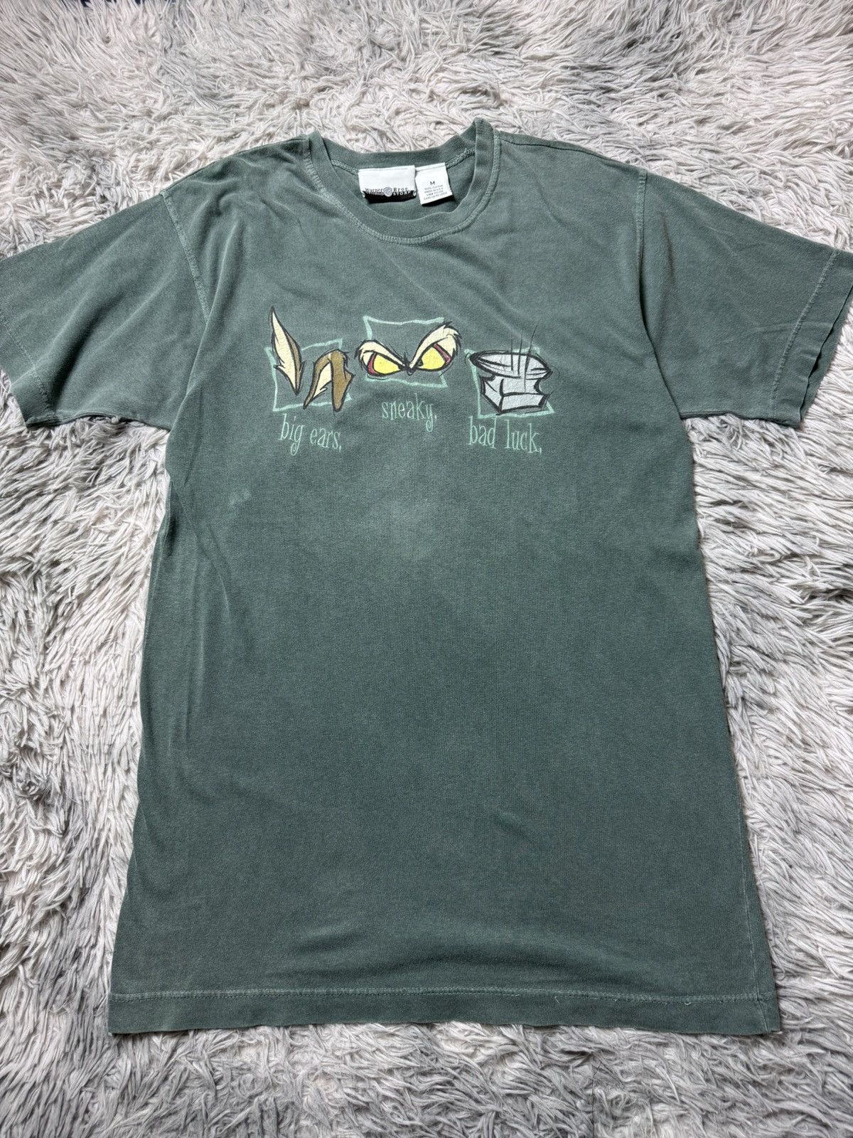 Warner Bros Vintage Coyote Warner Bros 1997 Size US M / EU 48-50 / 2 - 1 Thumbnail