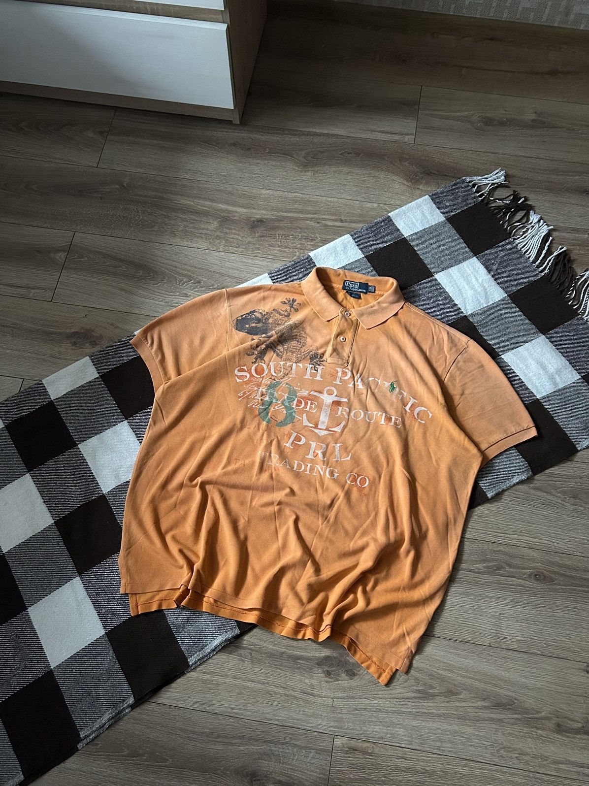Polo Ralph Lauren × Vintage Vintage Polo Ralph Lauren mens y2k big logo polos Size US XL / EU 56 / 4 - 1 Thumbnail
