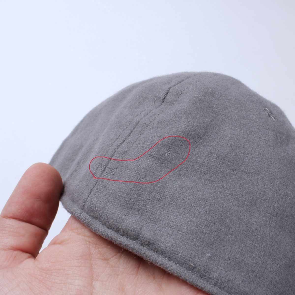 Champion × Vintage CHAMPION Big Logo Wool Blend Gray Cap Snapback Size ONE SIZE - 12 Thumbnail