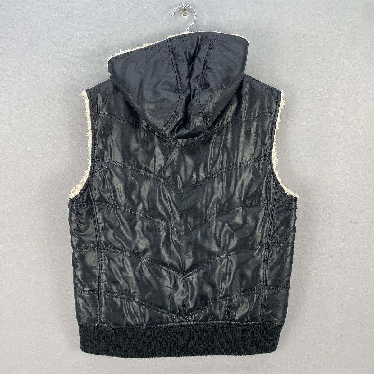 Japanese Brand Vintage 00s Virgin Voyage Puffer Vest Size US S / EU 44-46 / 1 - 4 Thumbnail
