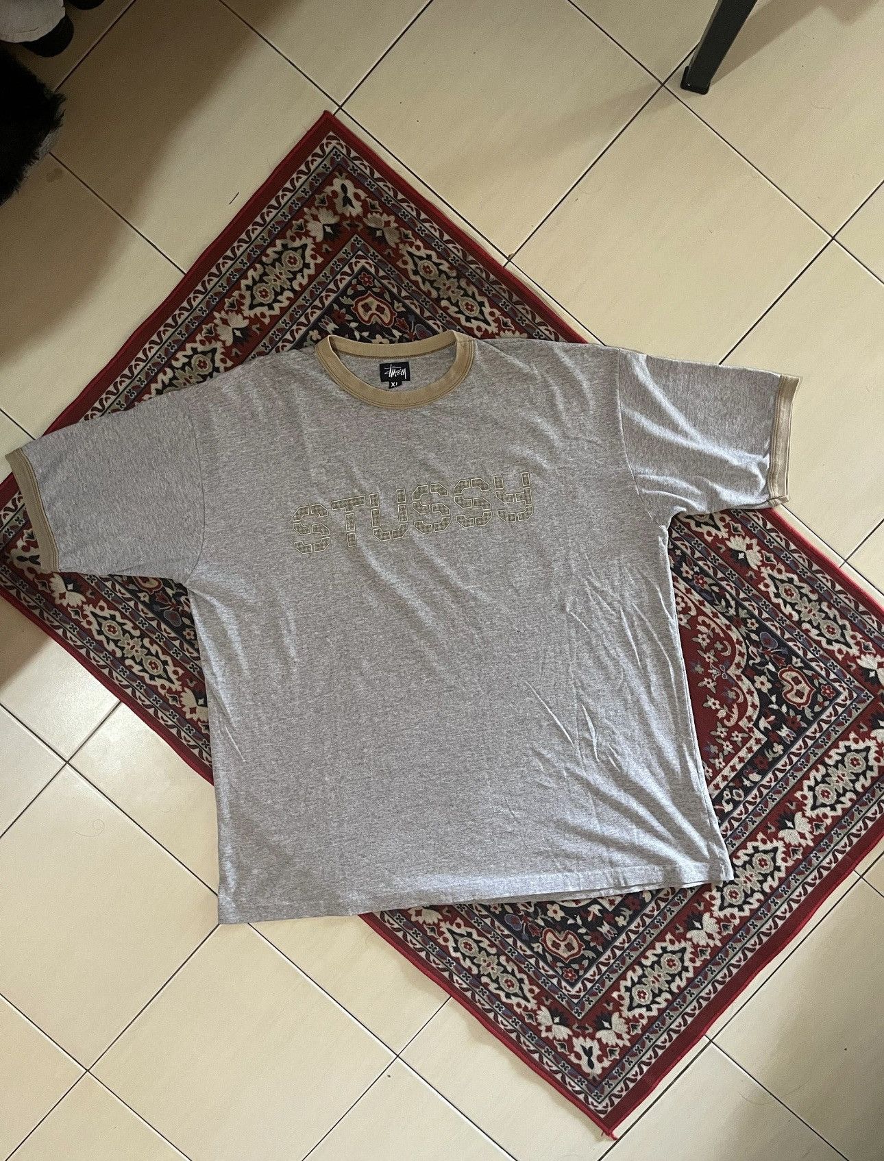 Stussy × Vintage 🔥Rare!! Vintage Stussy 90s Ringer T-Shirt Size US XL / EU 56 / 4 - 3 Thumbnail