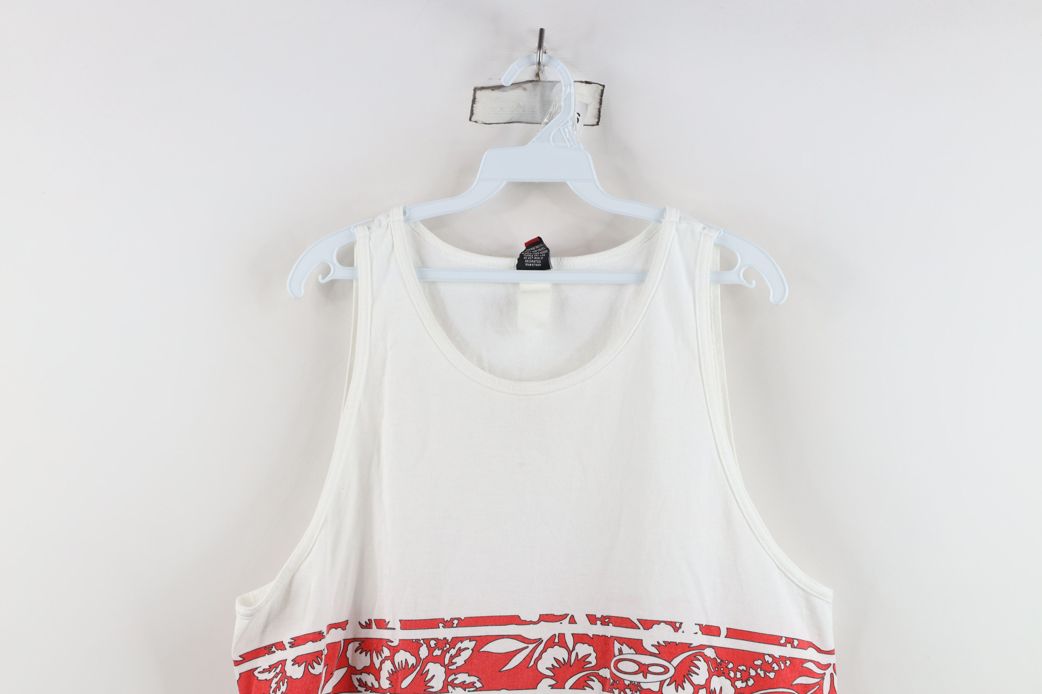 Ocean Pacific Vintage 90s Ocean Pacific OP Surfing Flower Tank Top T-Shirt Size US L / EU 52-54 / 3 - 2 Thumbnail