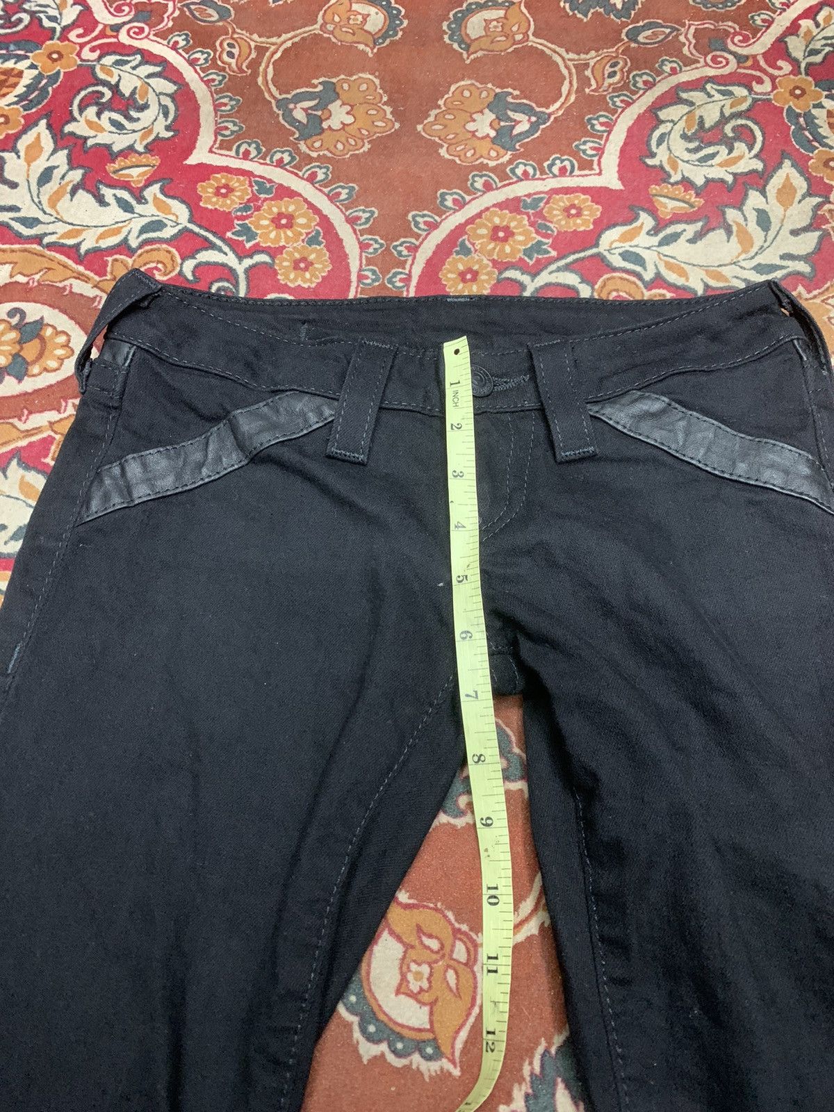 Hysteric Glamour × If Six Was Nine × Japanese Brand True religion black leather Size 25" / US 0 / IT 36 - 14 Thumbnail
