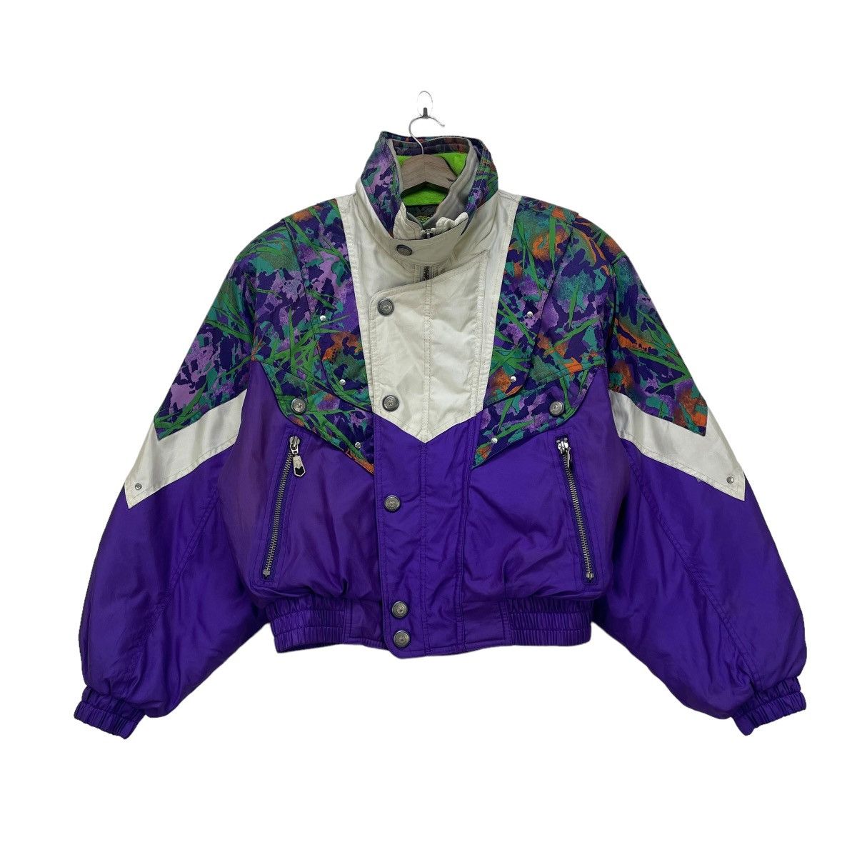 Descente × Vintage 💥Vintage Decente Colourfull Ski Jacket Size US M / EU 48-50 / 2 - 1 Thumbnail