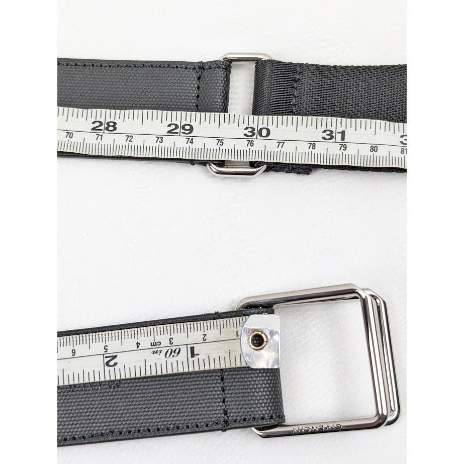Givenchy o1rshd1 Size: 95 / Double Ring Belt in Black Size 36 - 16 Thumbnail
