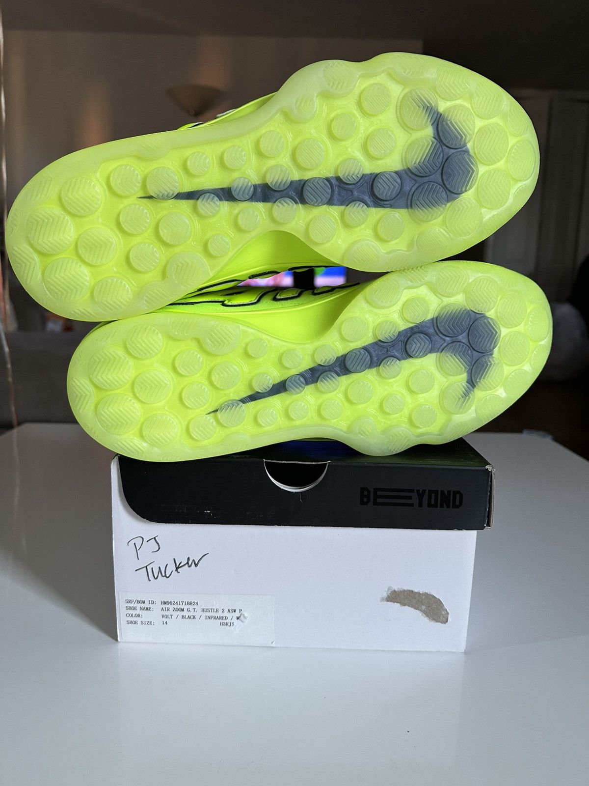 Nike Nike Air Zoom GT Hustle 2 ASW PE - PJ Tucker Sample Size US 14 / EU 47 - 8 Thumbnail