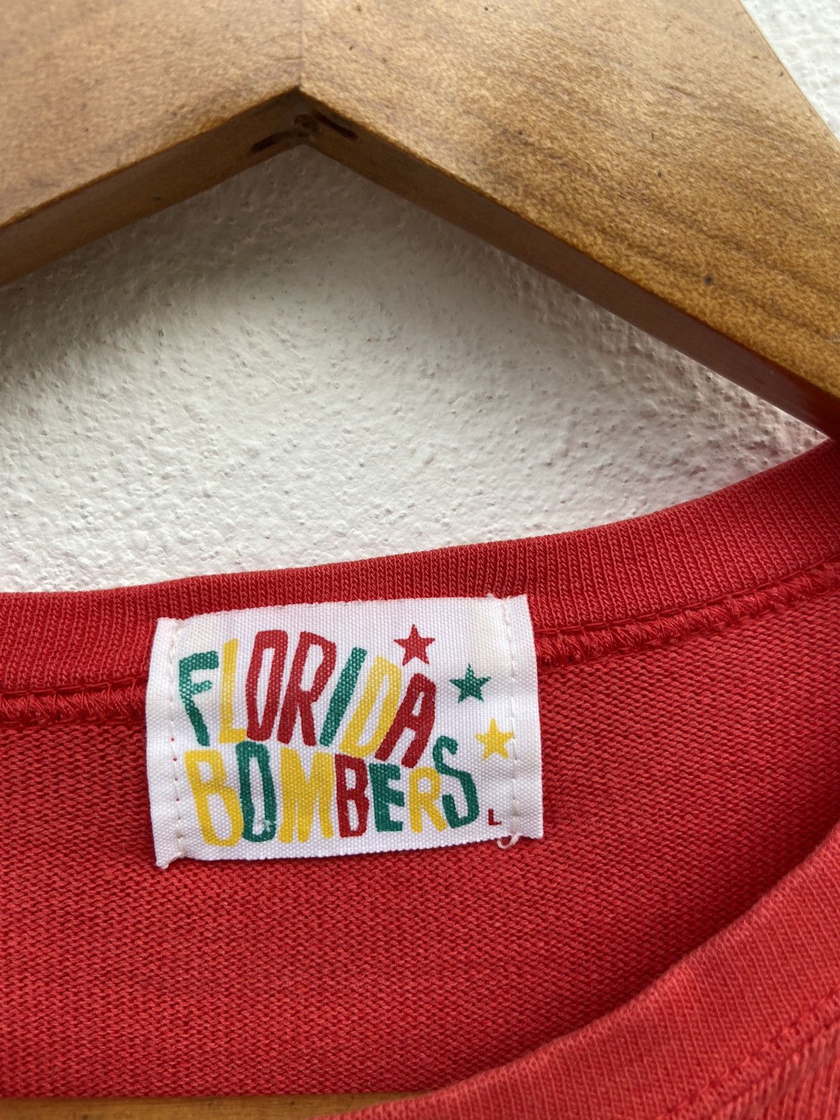 Japanese Brand 🔥 Vintage 90s Vintage Florida Bombers t shirt long sleeve Size US L / EU 52-54 / 3 - 6 Thumbnail