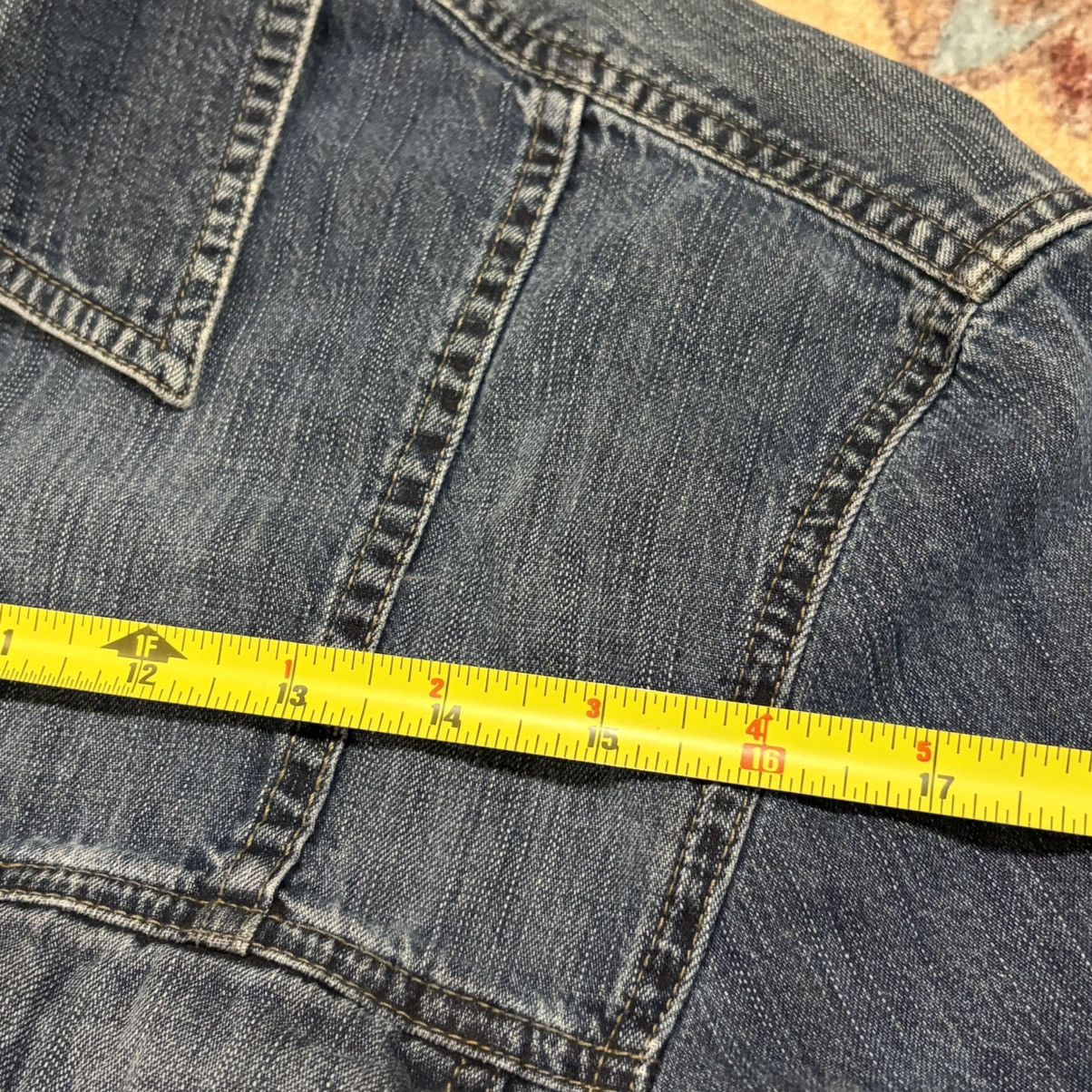 Armani Exchange Y2K Armani Exchange AX Denim Shirt Faded Sz L Size US L / EU 52-54 / 3 - 10 Thumbnail
