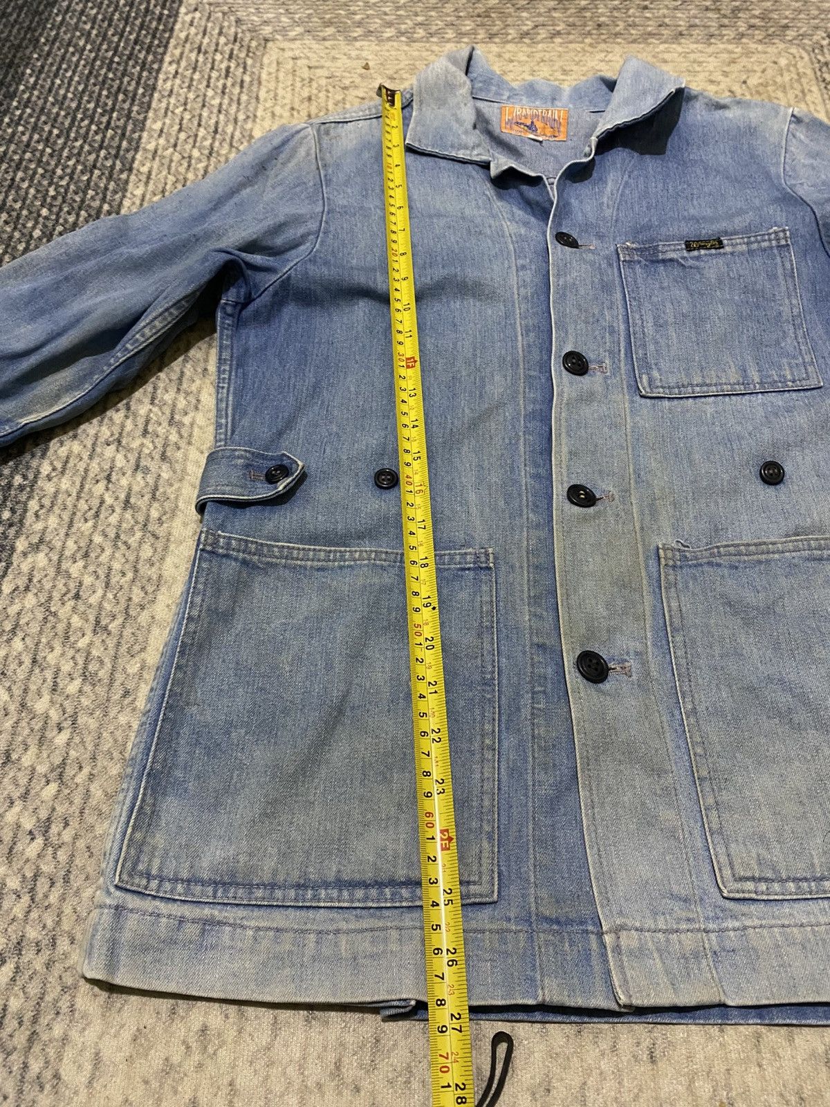 Wrangler Vintage WRAPIDTRAIN By Wrangler Denim Jacket Size US S / EU 44-46 / 1 - 10 Thumbnail