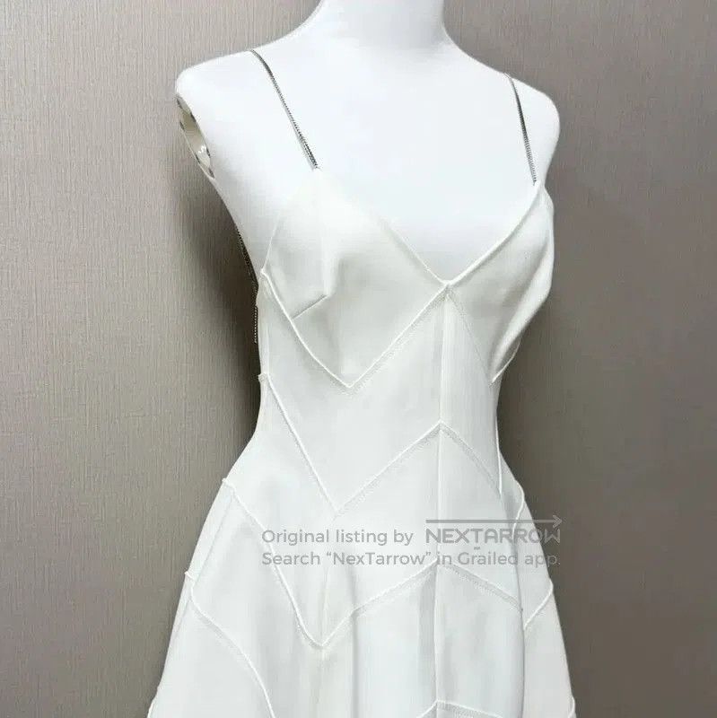 Miu Miu Miu Miu White Sleeveless Summer Dress . Size S / US 4 / IT 40 - 4 Thumbnail