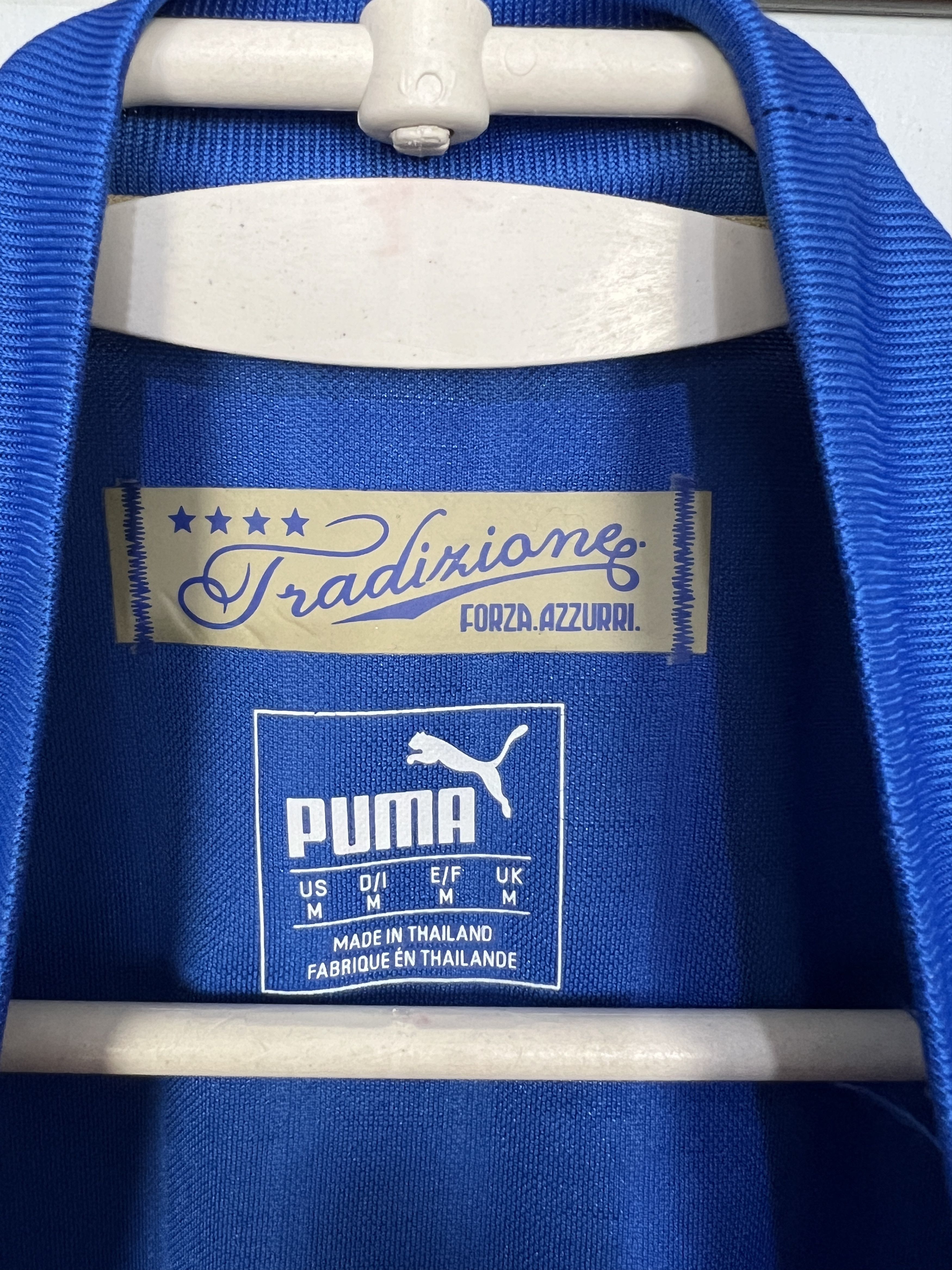 Puma Italy Home football shirt 2016 Soccer Puma #21 Pirlo Maglia Size US M / EU 48-50 / 2 - 9 Thumbnail