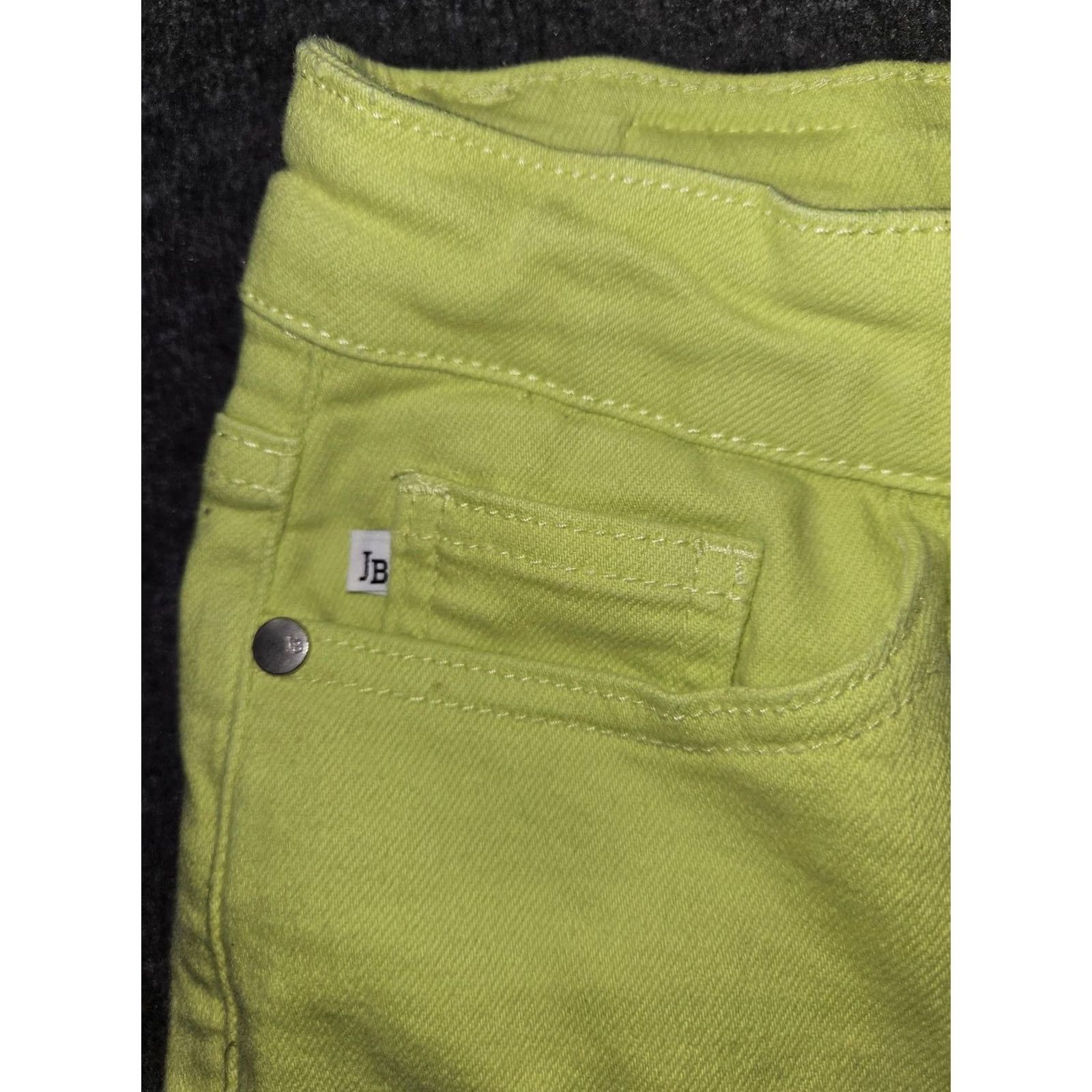Vintage Judy Blue Jeans Womens Slim Fit Green 5/27 Zip Fly JB88456 NG Jeans Slim Fit Green Womens 27 in 26.5 in Inseam Size 27" / US 4 / IT 40 - 6 Thumbnail