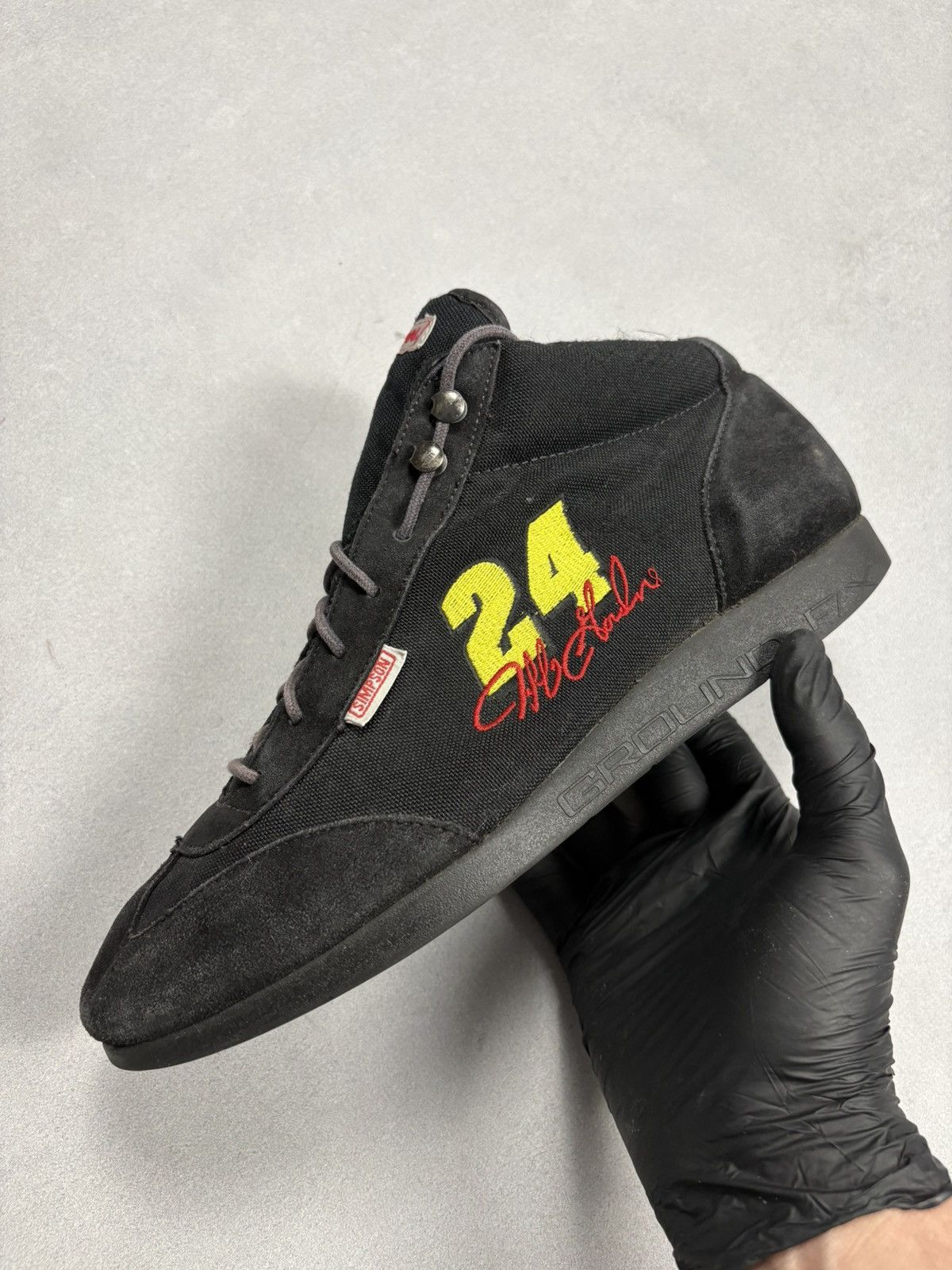 NASCAR Vintage Simpson Racing Jeff Gordon 24 NASCAR Driving Shoes 9 Size US 9 / EU 42 - 5 Thumbnail