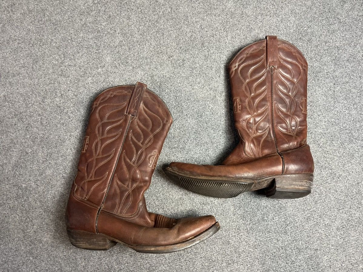 Marlboro Classics Vintage Malboro Classic cowboy shoes Size US 10 / EU 43 - 2 Thumbnail