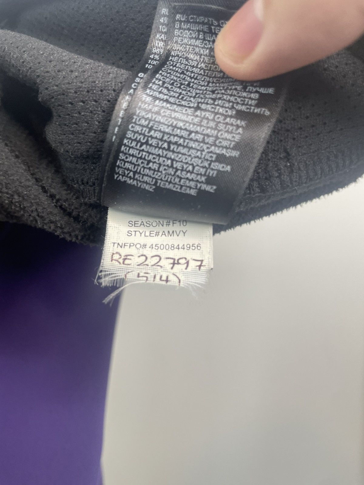 The North Face The North Face Jacket Apex Bionic Softshell Purple Black XL Size US XL / EU 56 / 4 - 8 Thumbnail