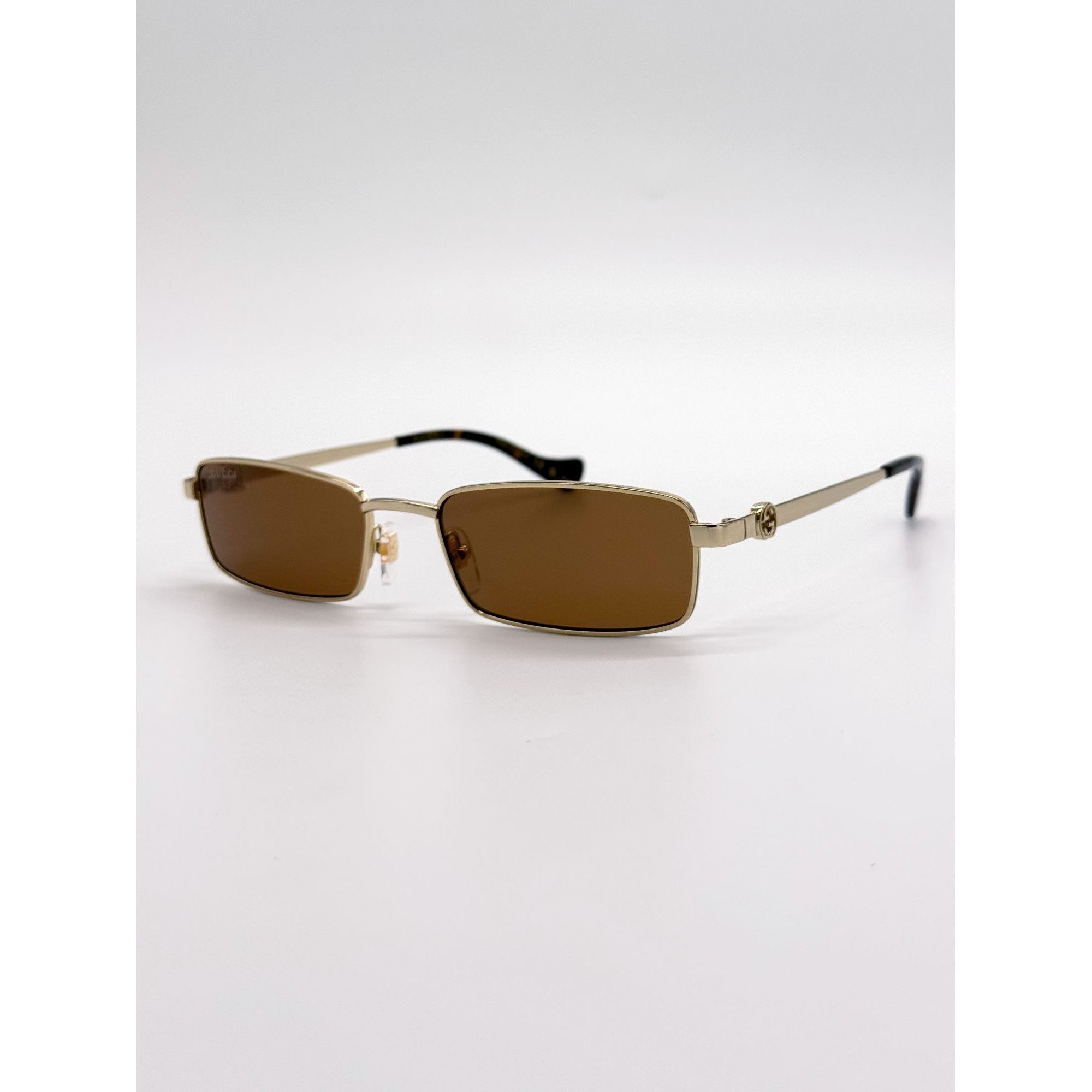Gucci NEW GUCCI SUNGLASSES GG1600S 002 GOLD WOMEN WITH CHAIN Size ONE SIZE - 4 Thumbnail