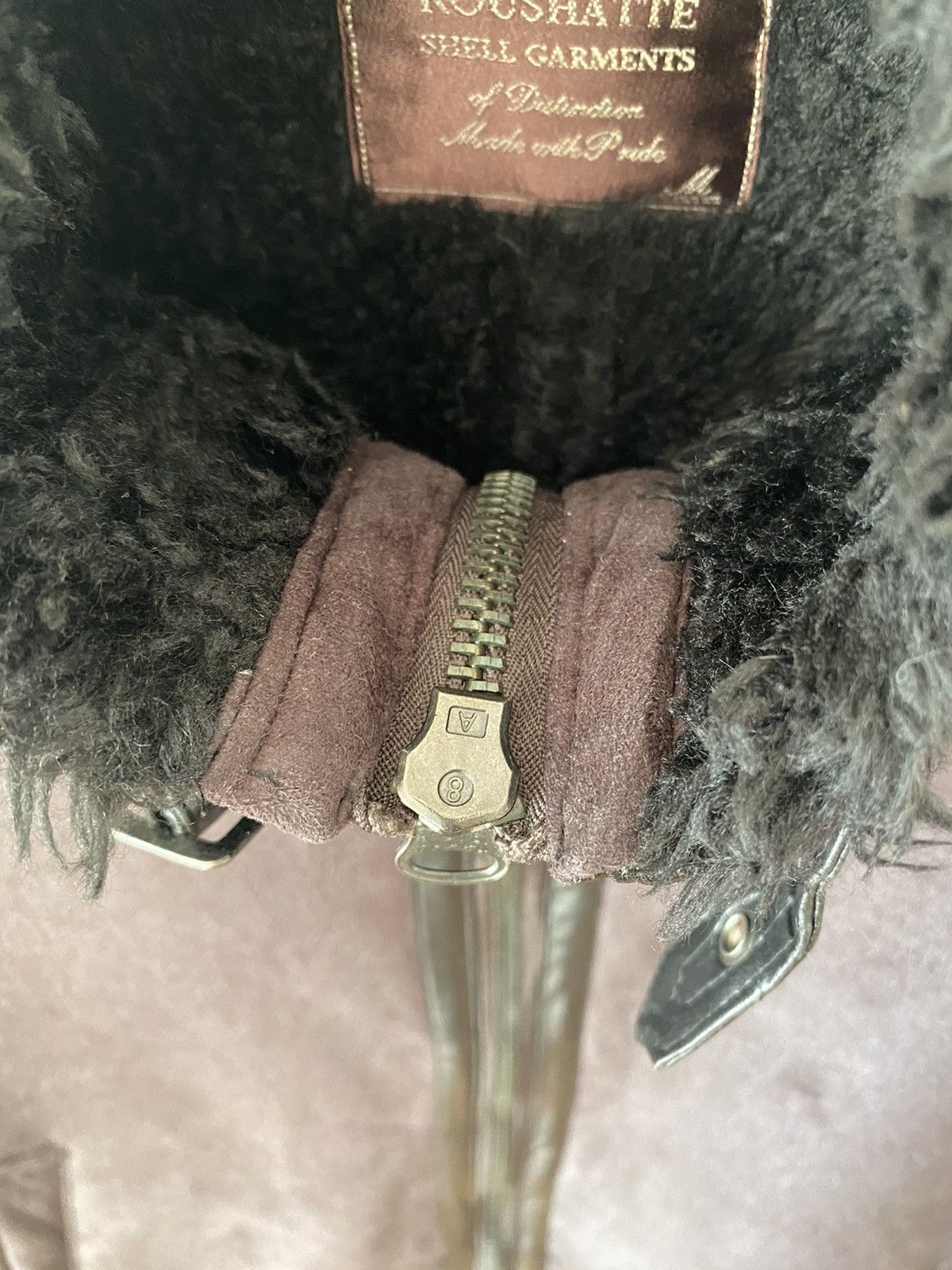 14th Addiction × If Six Was Nine × In The Attic Japanese Brand Roushatte Suede Sherpa Jacket Size US M / EU 48-50 / 2 - 12 Thumbnail