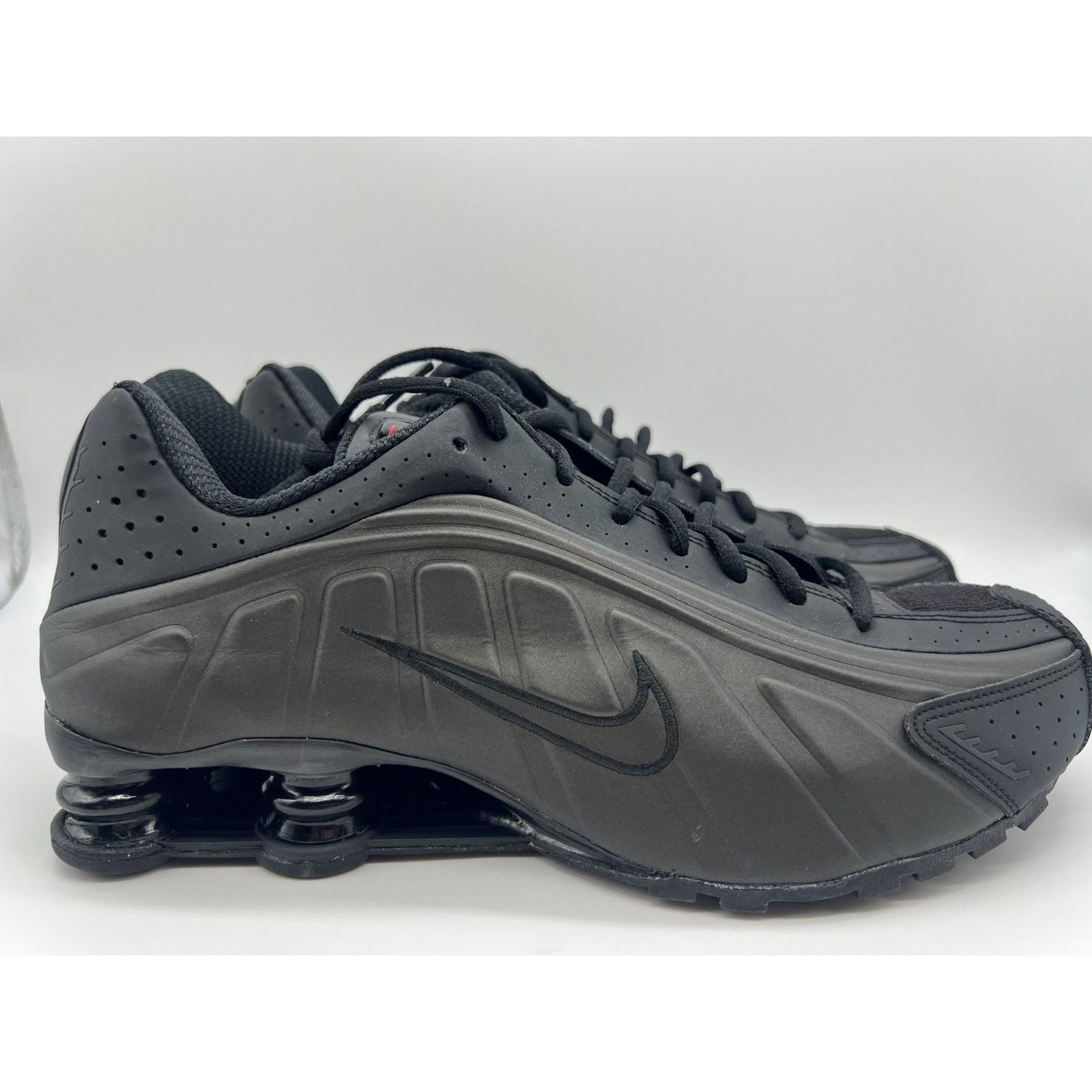 Nike Shox Deliver 2012 Men\'s Size 13 Running Shoes 317547-066 Black/Gray/Red Men main image 4
