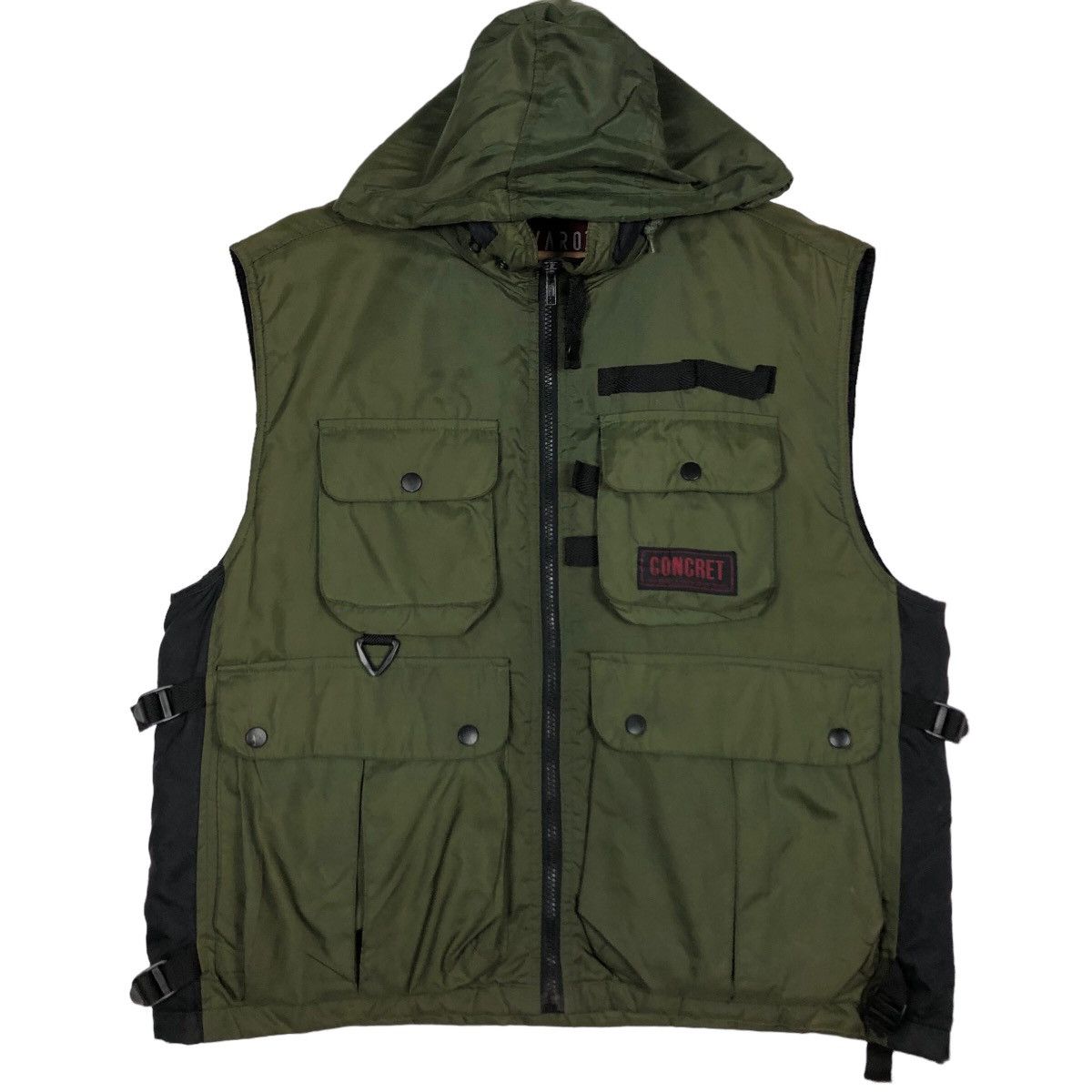 Japanese Brand 🔥90’s Varoz Japan Utility Cargo Pocket Vest Multi Functions Size US L / EU 52-54 / 3 - 2 Thumbnail