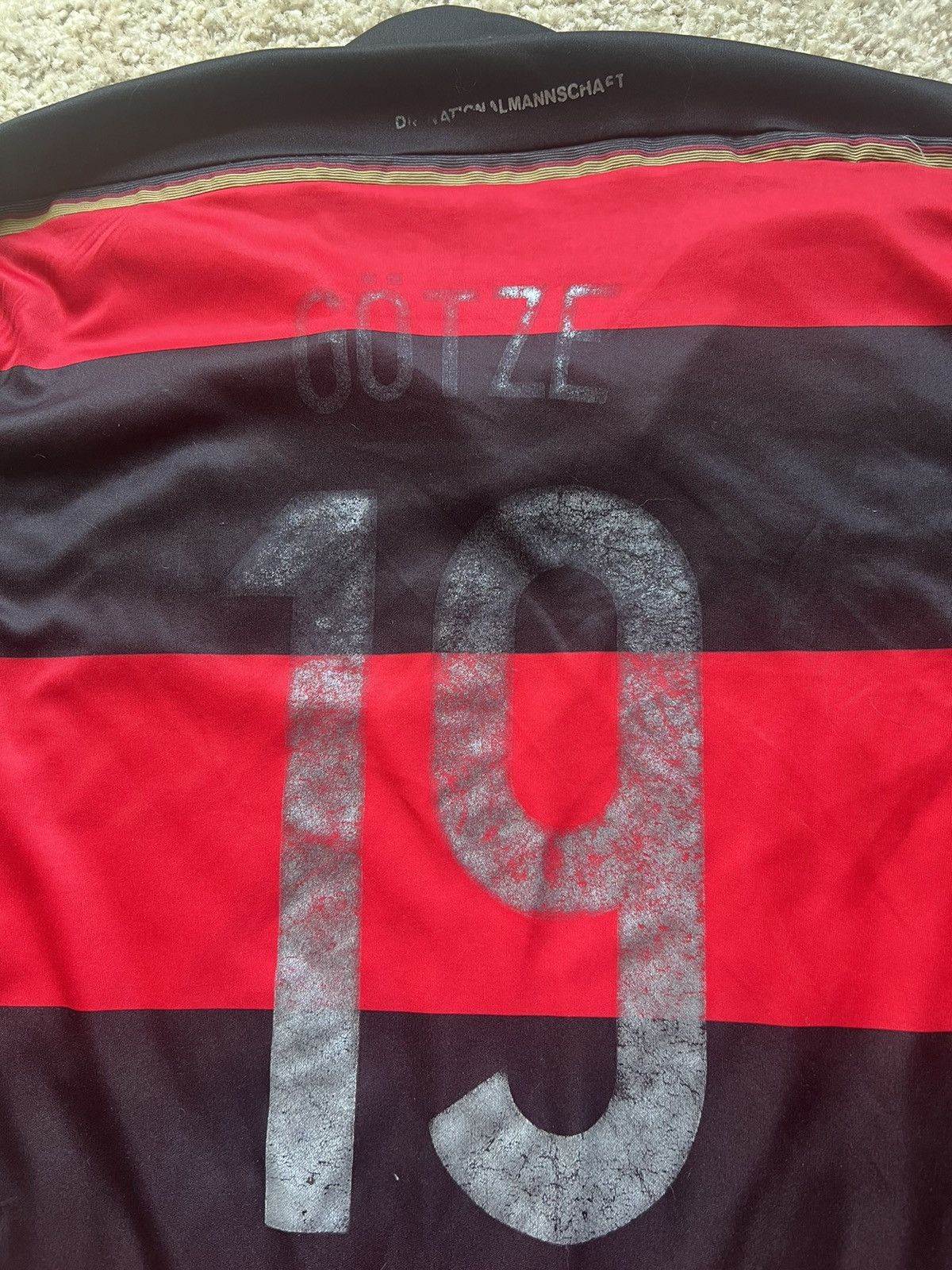 Other Gotze Germany Jersey Black/Red Longsleeve Size US M / EU 48-50 / 2 - 6 Thumbnail