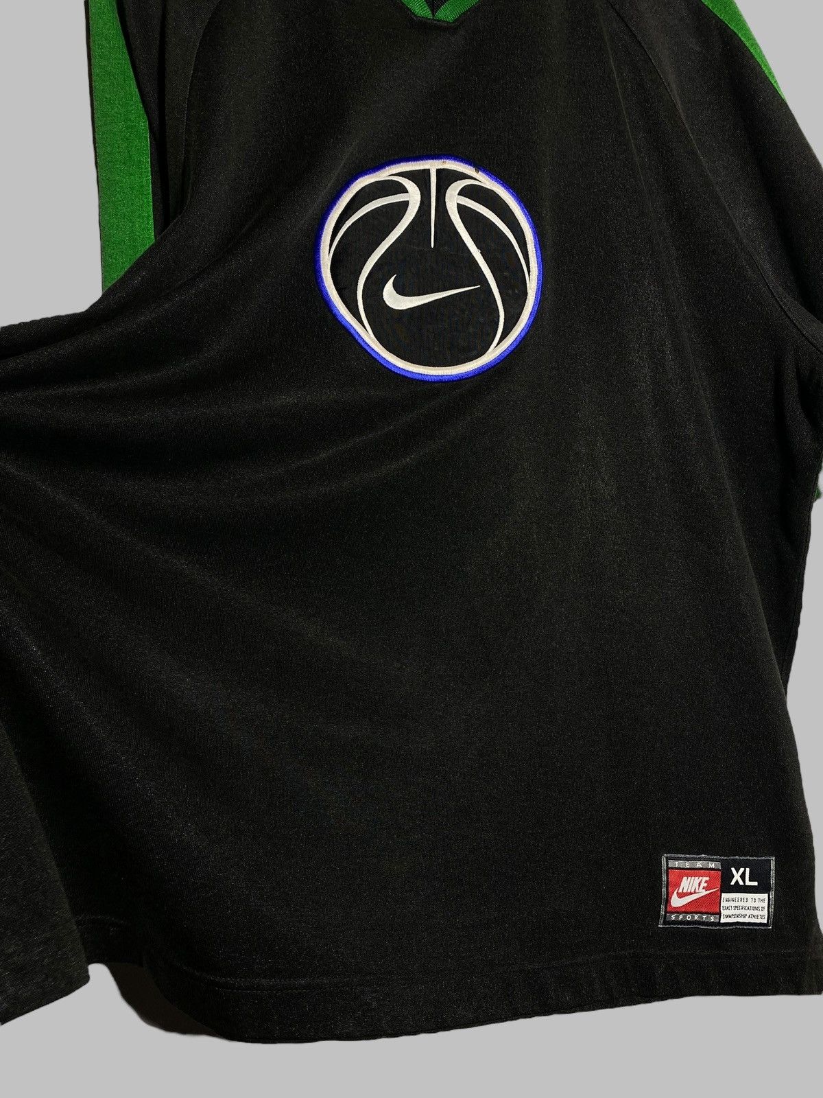 Nike 🔥 Y2K NIKE HOOPS VINTAGE JERSEY STREETBALL MESH VIBES Size US XL / EU 56 / 4 - 4 Thumbnail