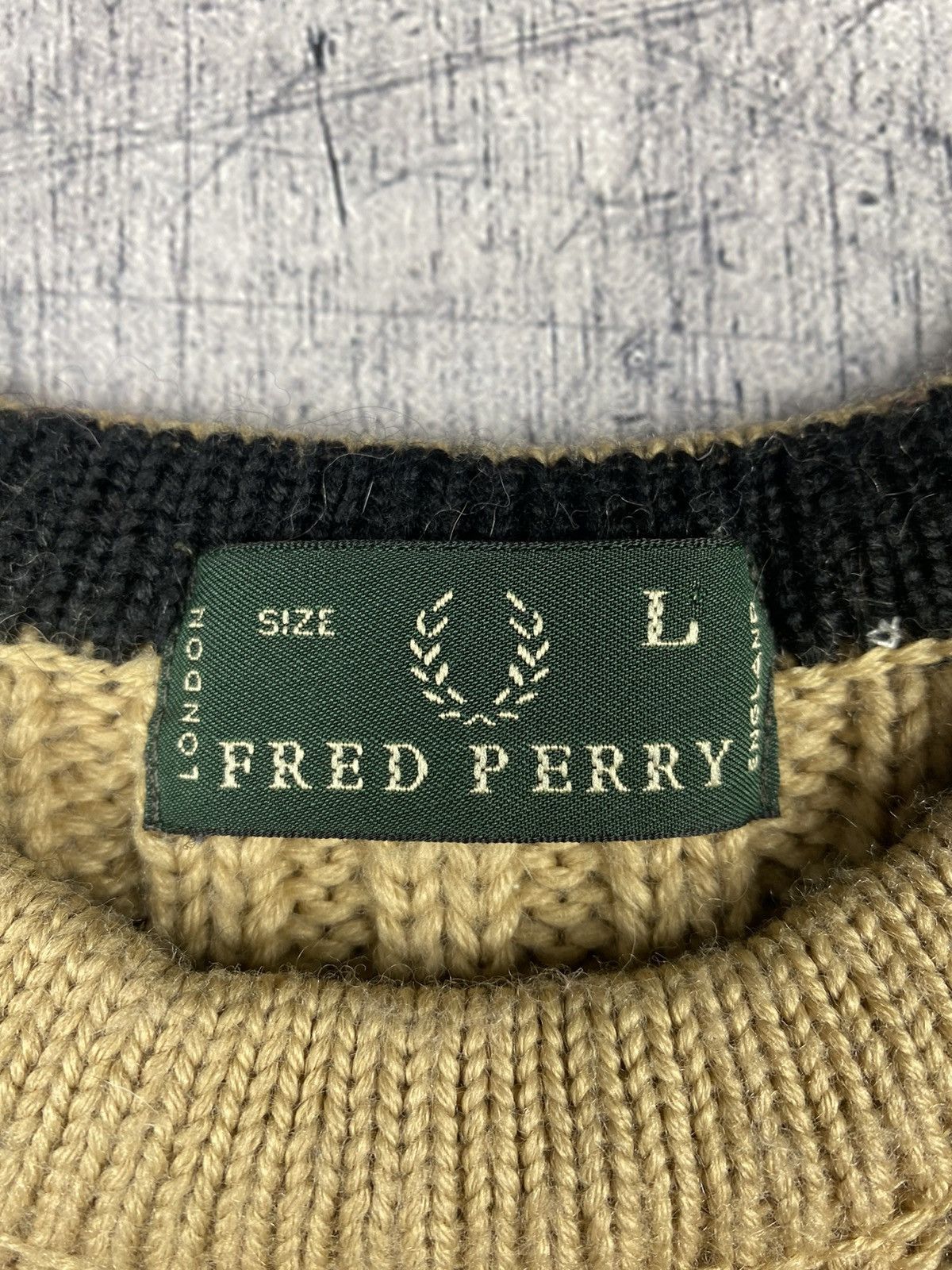 Fred Perry Vintage Fred Perry Designer Wool Kit Vest Size L / US 10 / IT 46 - 9 Thumbnail